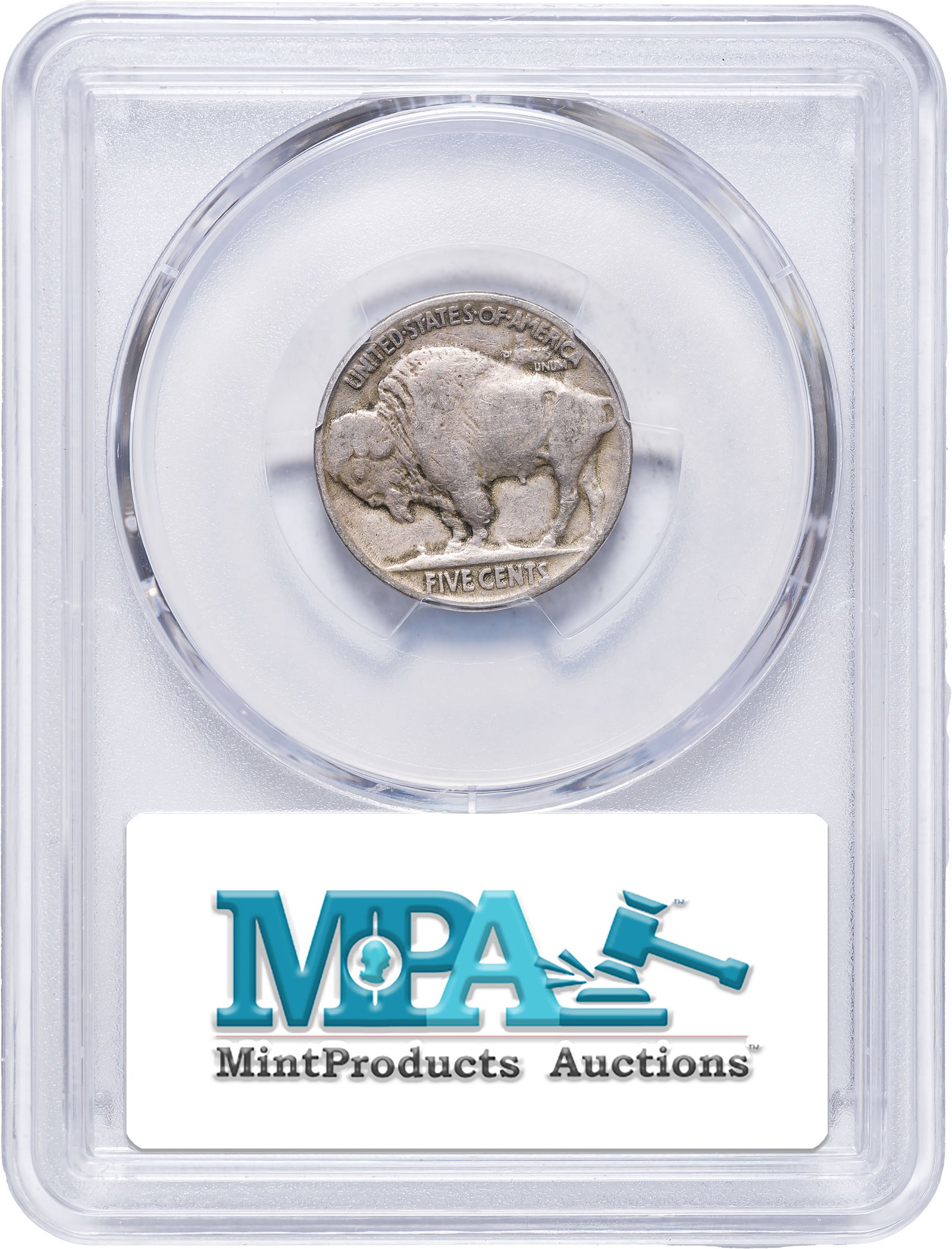 PCGS VG-10 Two Feathers 1921 Buffalo Nickel - 2