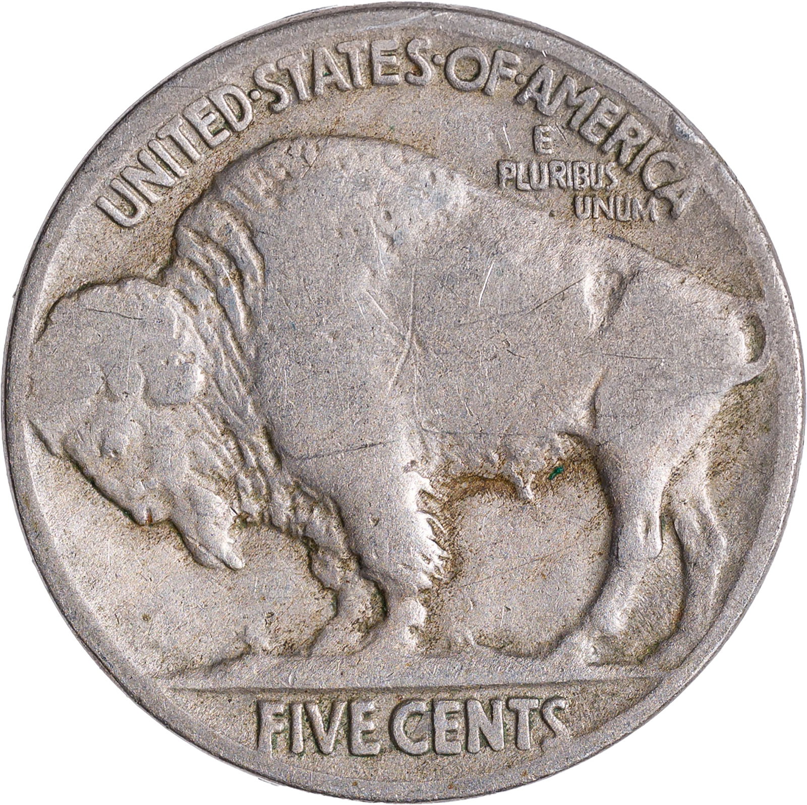 Hobo Nickel. Undated VF Buffalo Nickel - 2