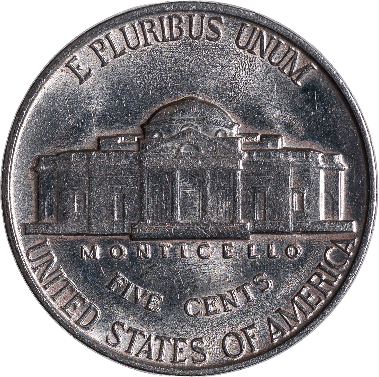 MS-60 1939 Doubled Die Reverse Jefferson Nickel - 2