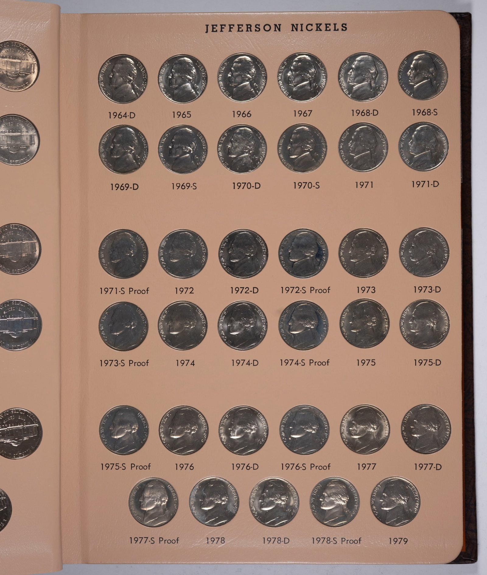Choice Complete 1938-2005 Jefferson Nickel Set - 3