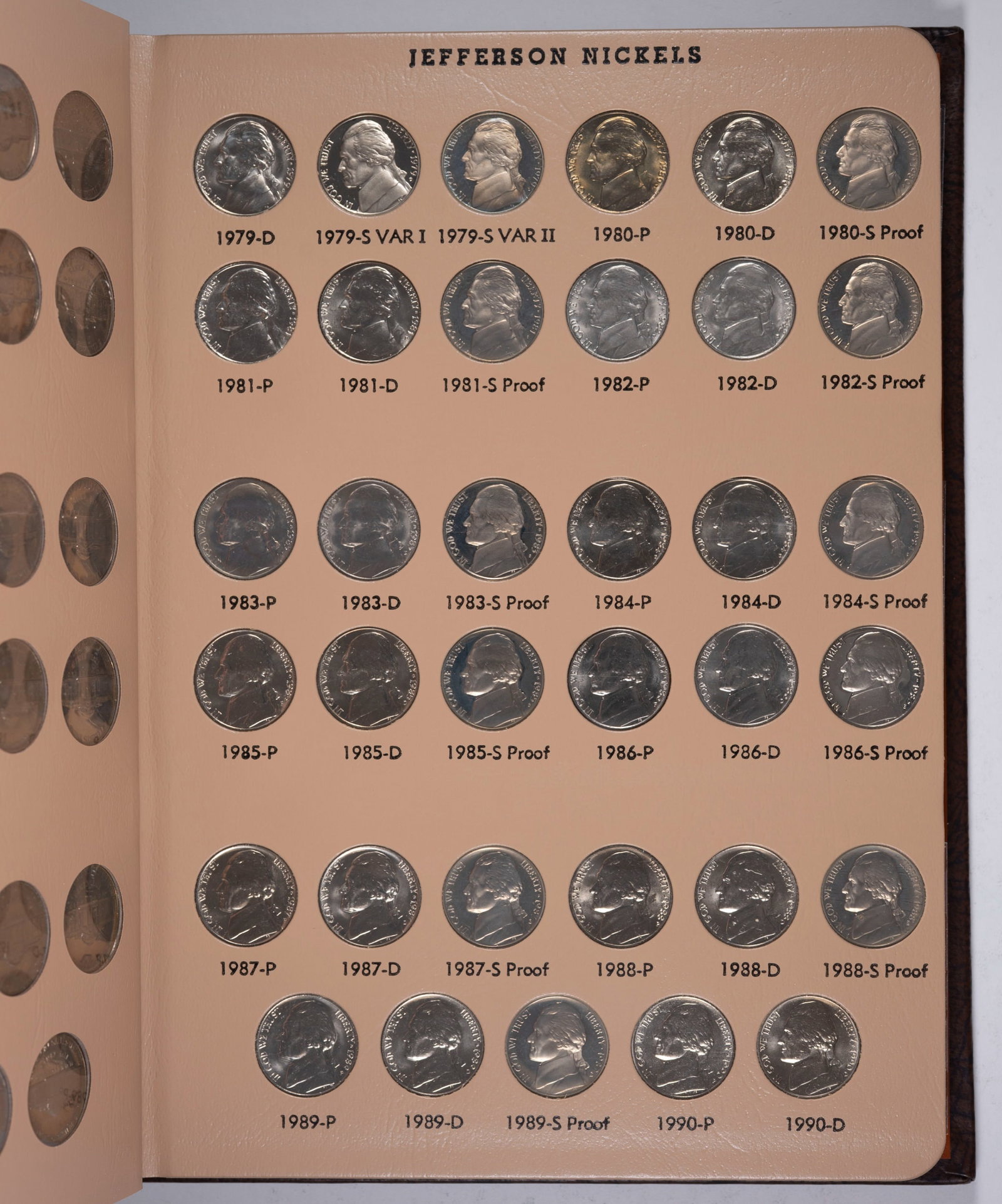 Choice Complete 1938-2005 Jefferson Nickel Set - 4