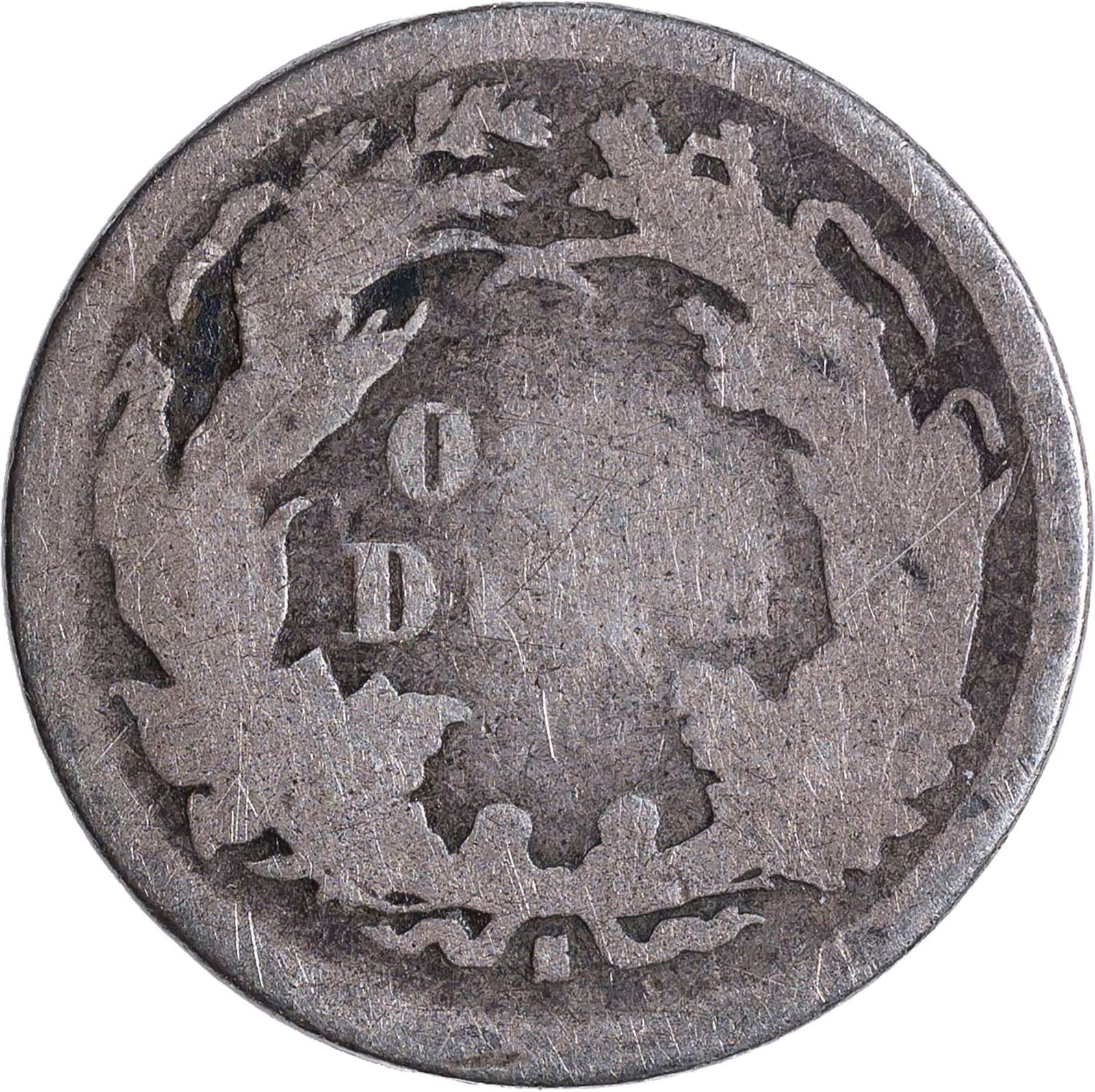 Good to VG 1872-S Liberty Seated Dime - 2