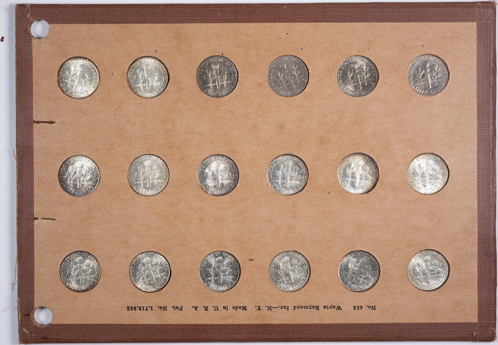 Choice to Gem Roosevelt Dime Set - 6