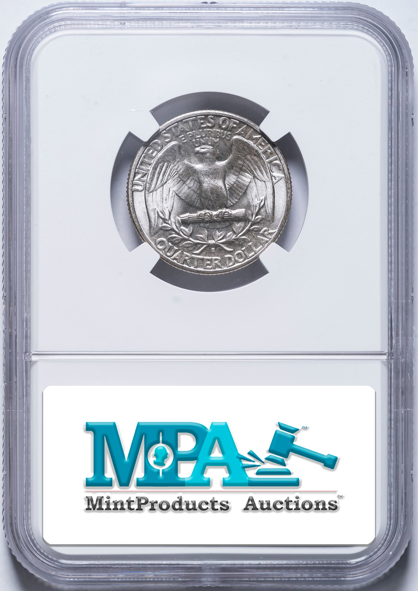 NGC MS-64 1938-S Washington Quarter - 2