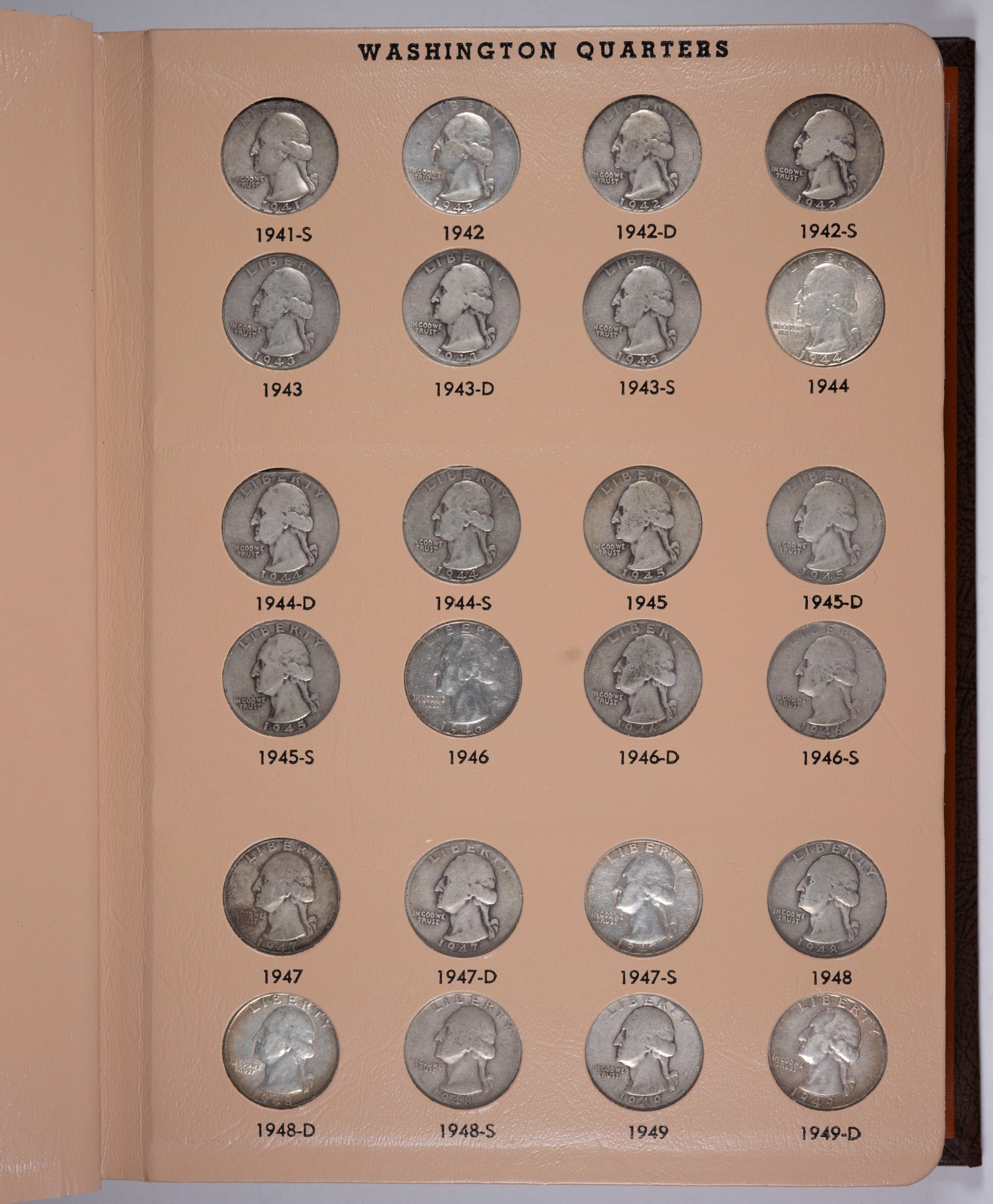 Complete 1932-98 Washington Quarter Set - 2