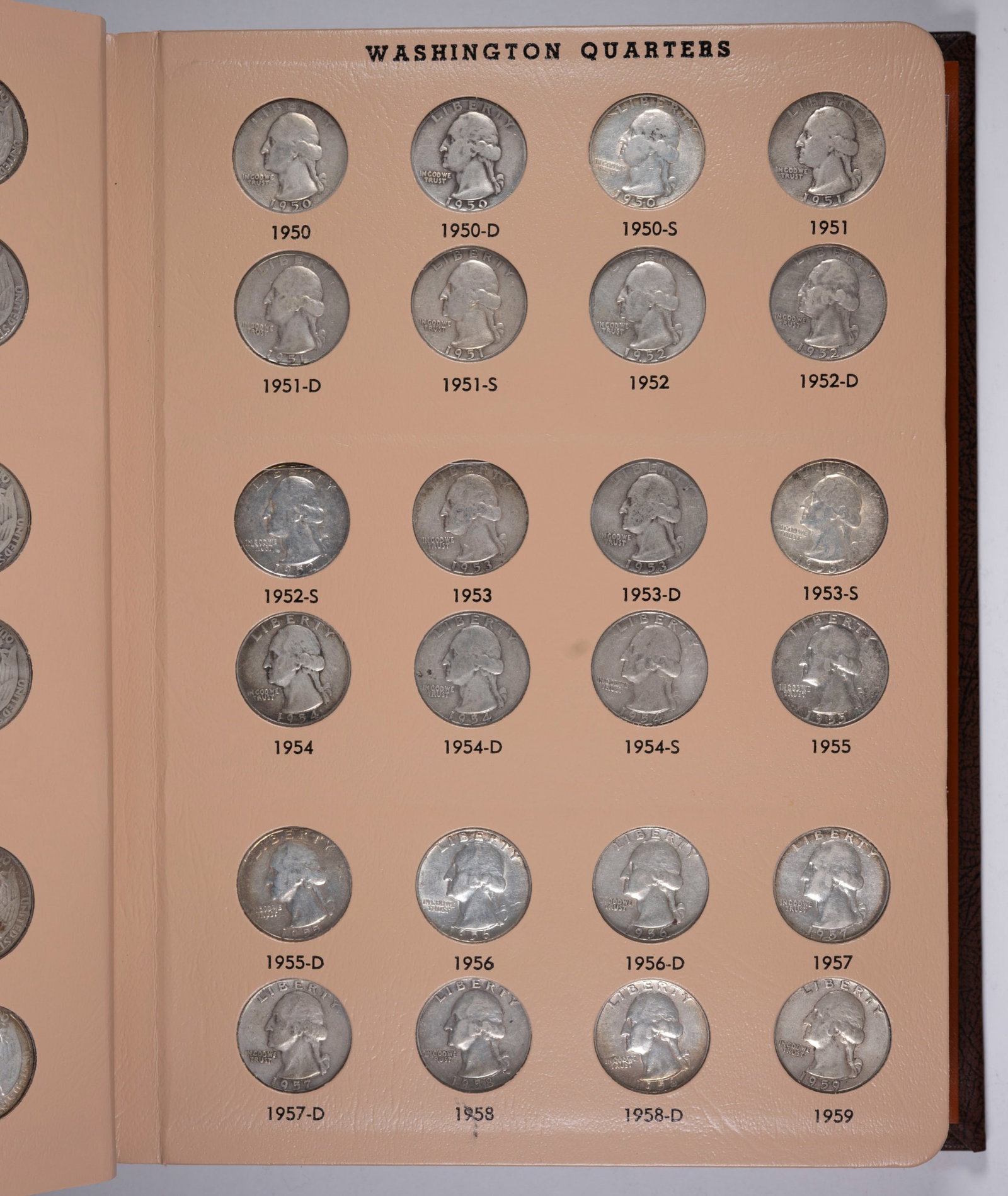 Complete 1932-98 Washington Quarter Set - 3