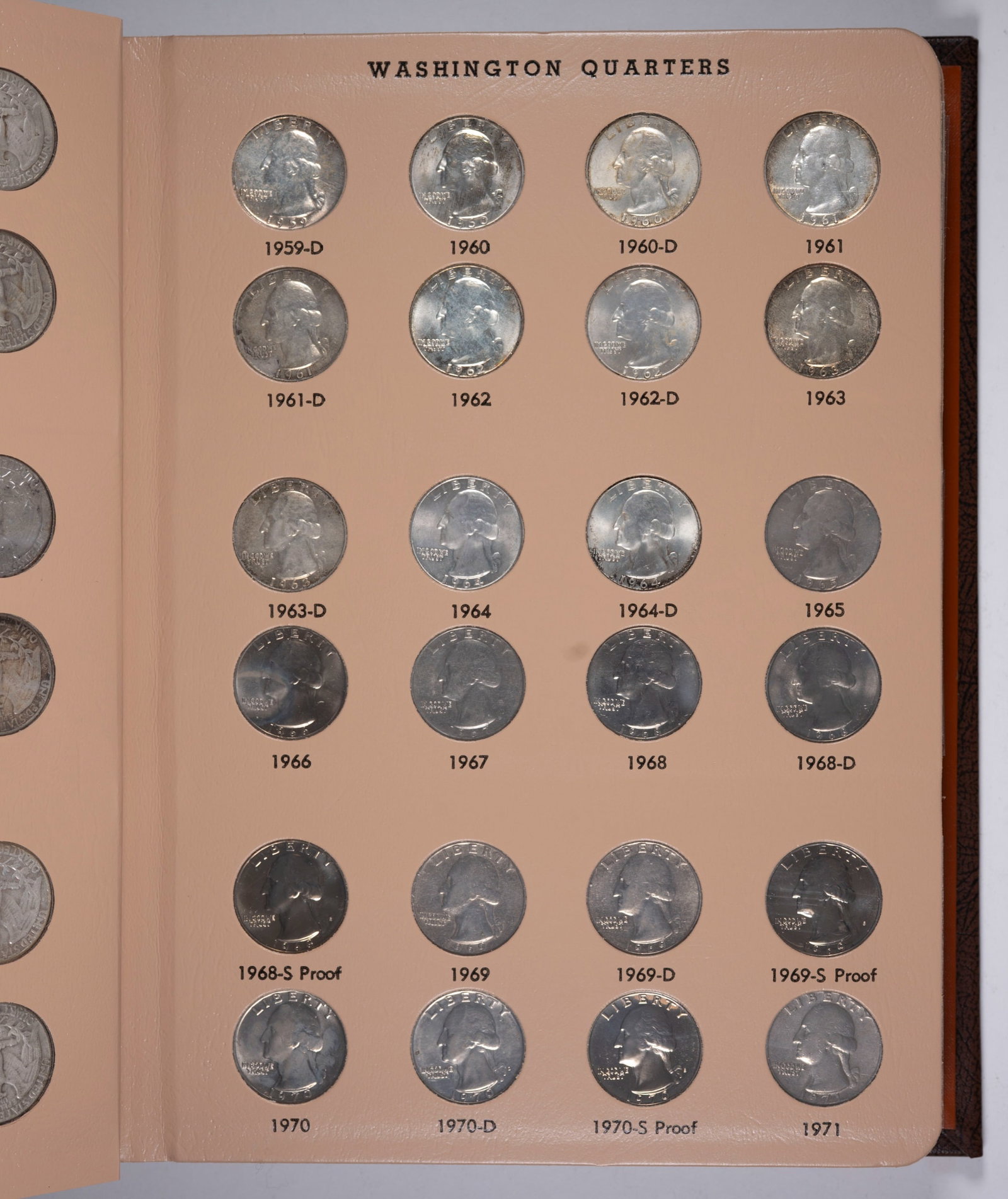 Complete 1932-98 Washington Quarter Set - 4