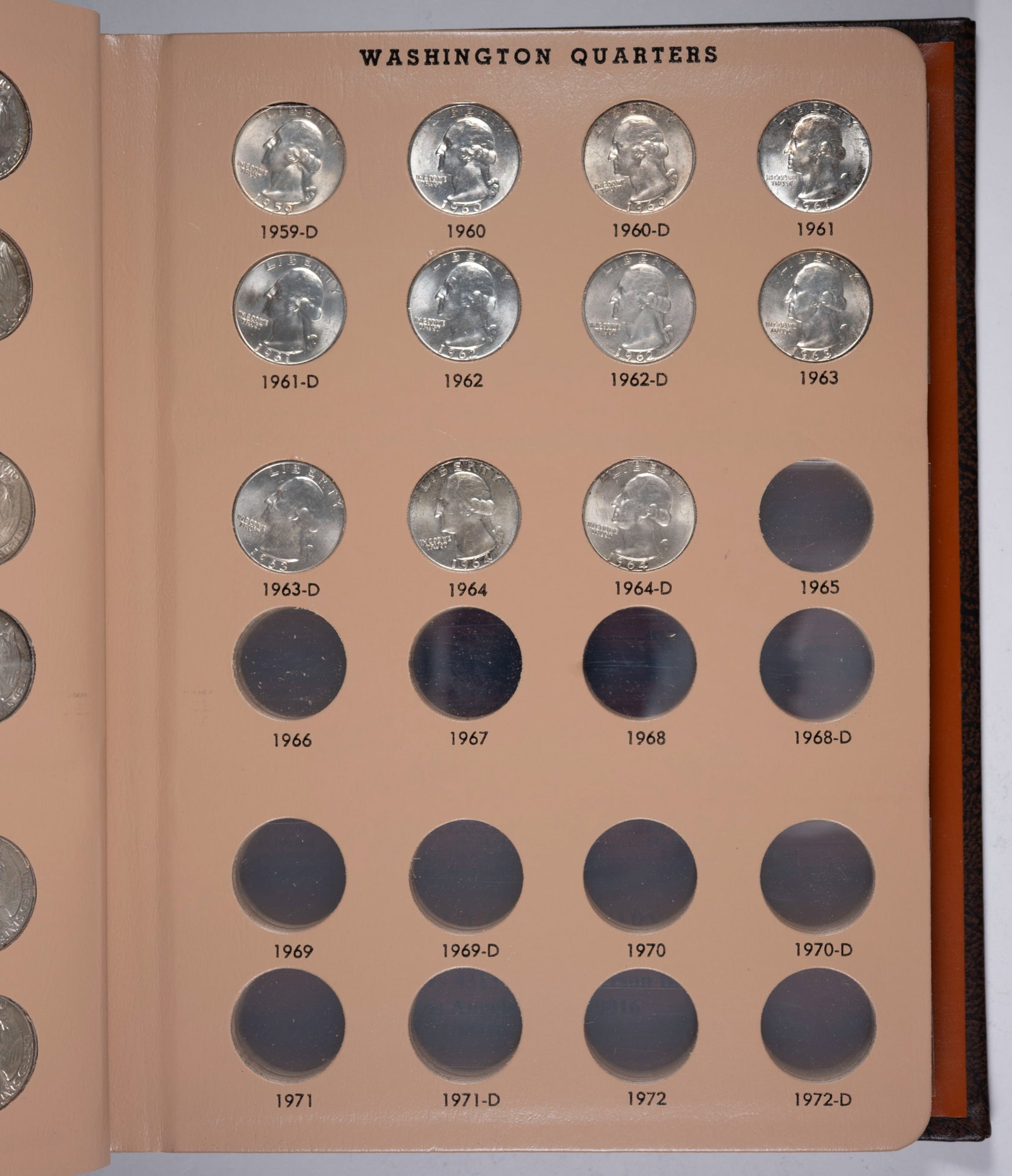 Near Complete UNC 1932-64 Washington Quarter Set - 4