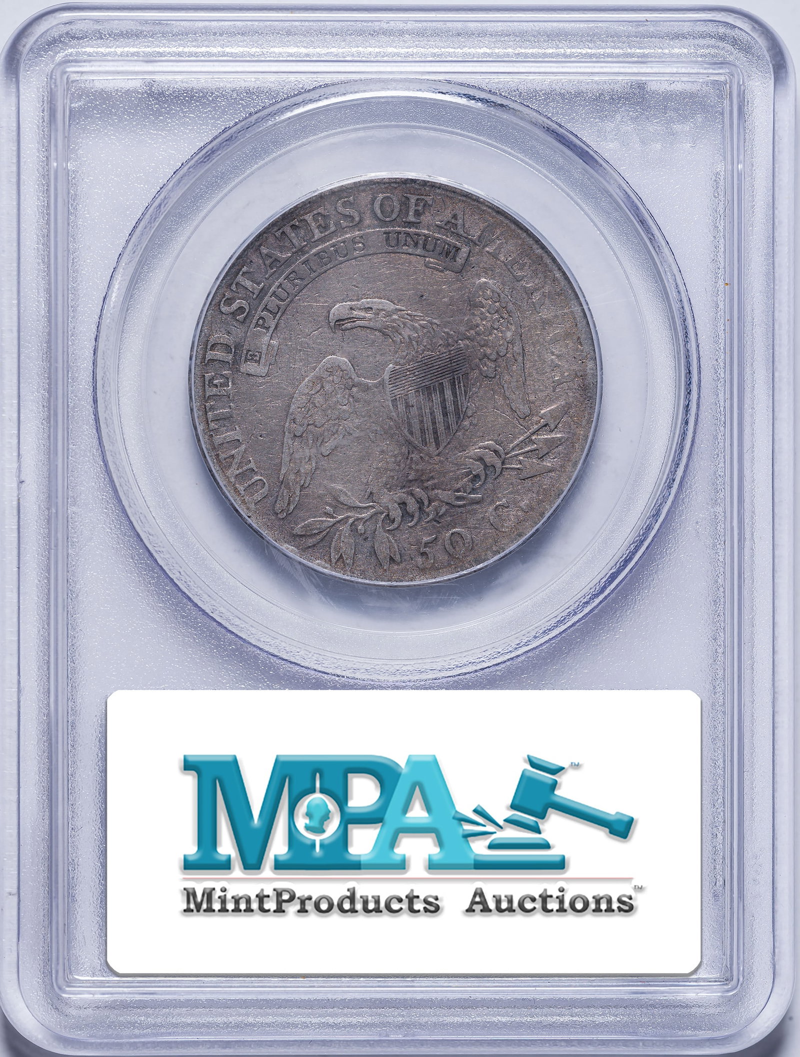 PCGS Genuine 1813 Half Dollar - 2