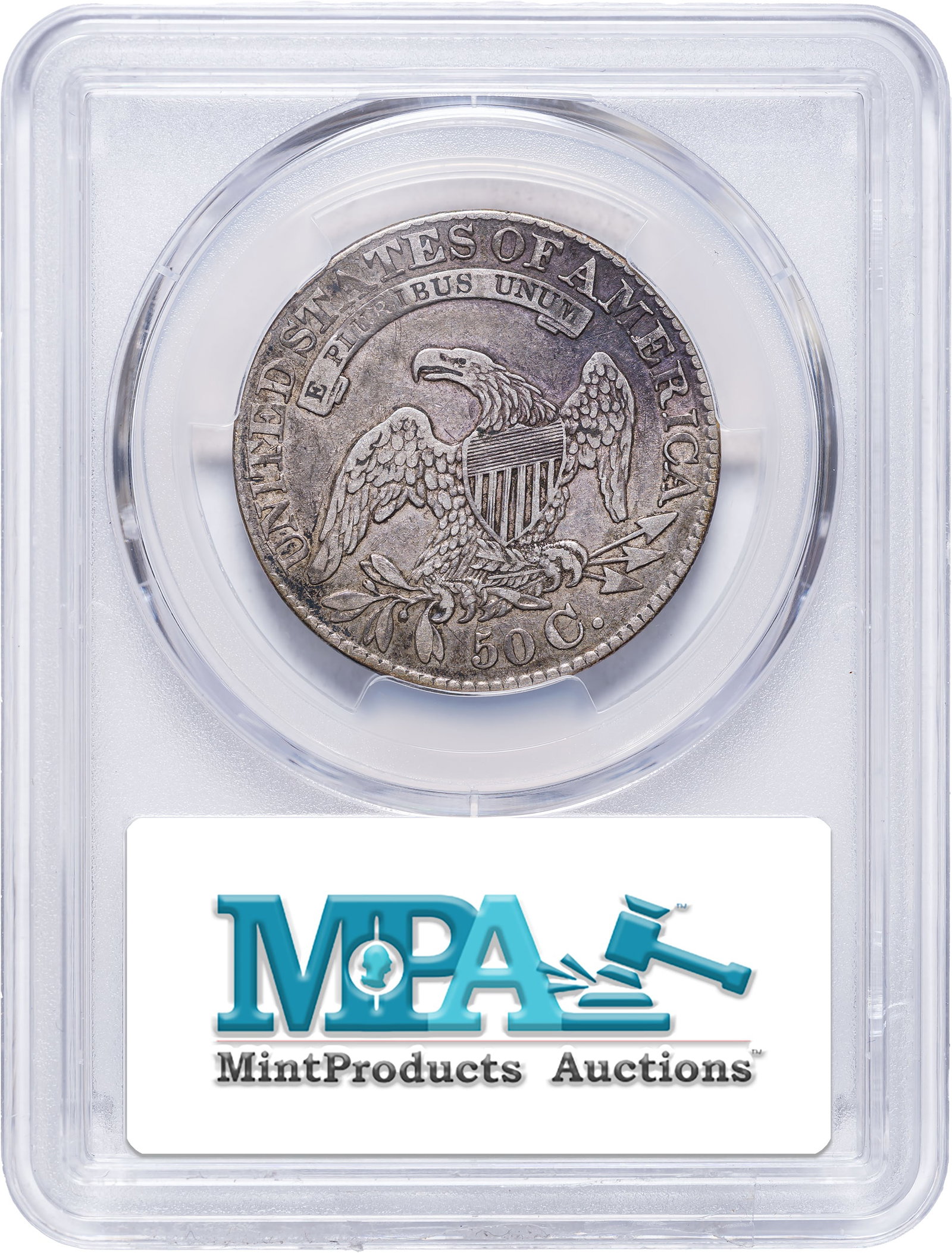 PCGS VF-35 1828 Capped Bust Half Dollar - 2