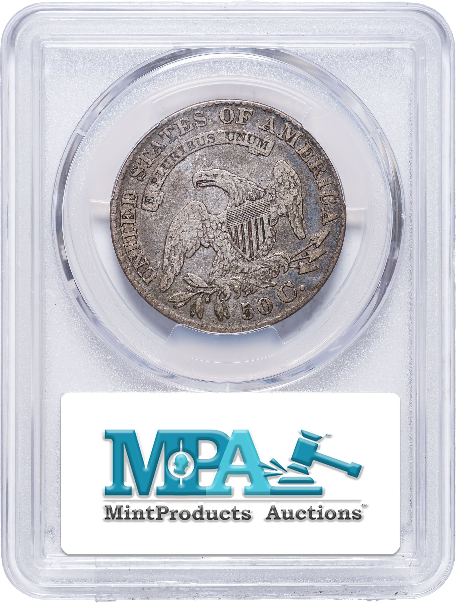 PCGS VF-20 1829 Capped Bust Half Dollar - 2