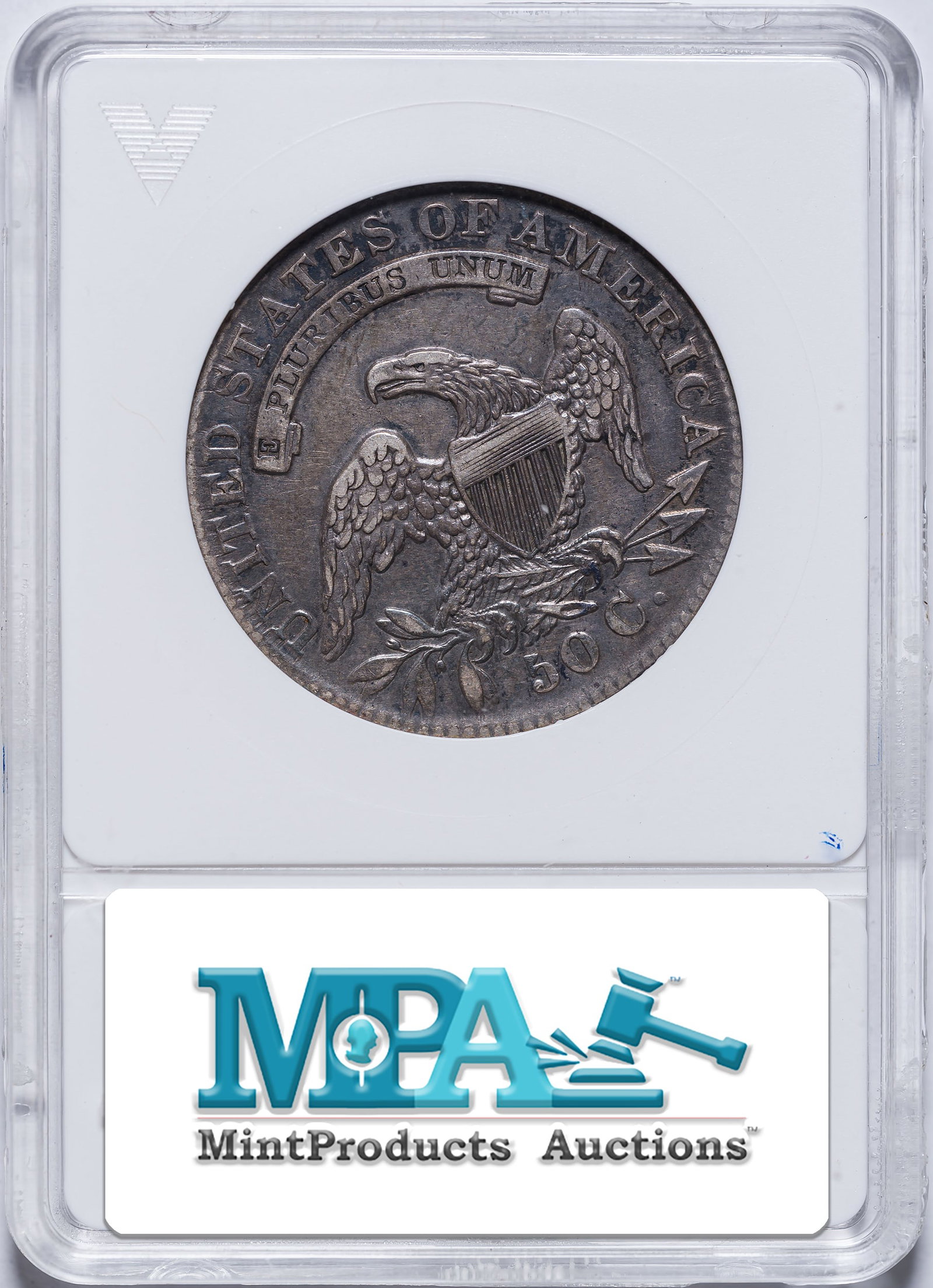 ANACS EF-40 1833 Half Dollar - 2