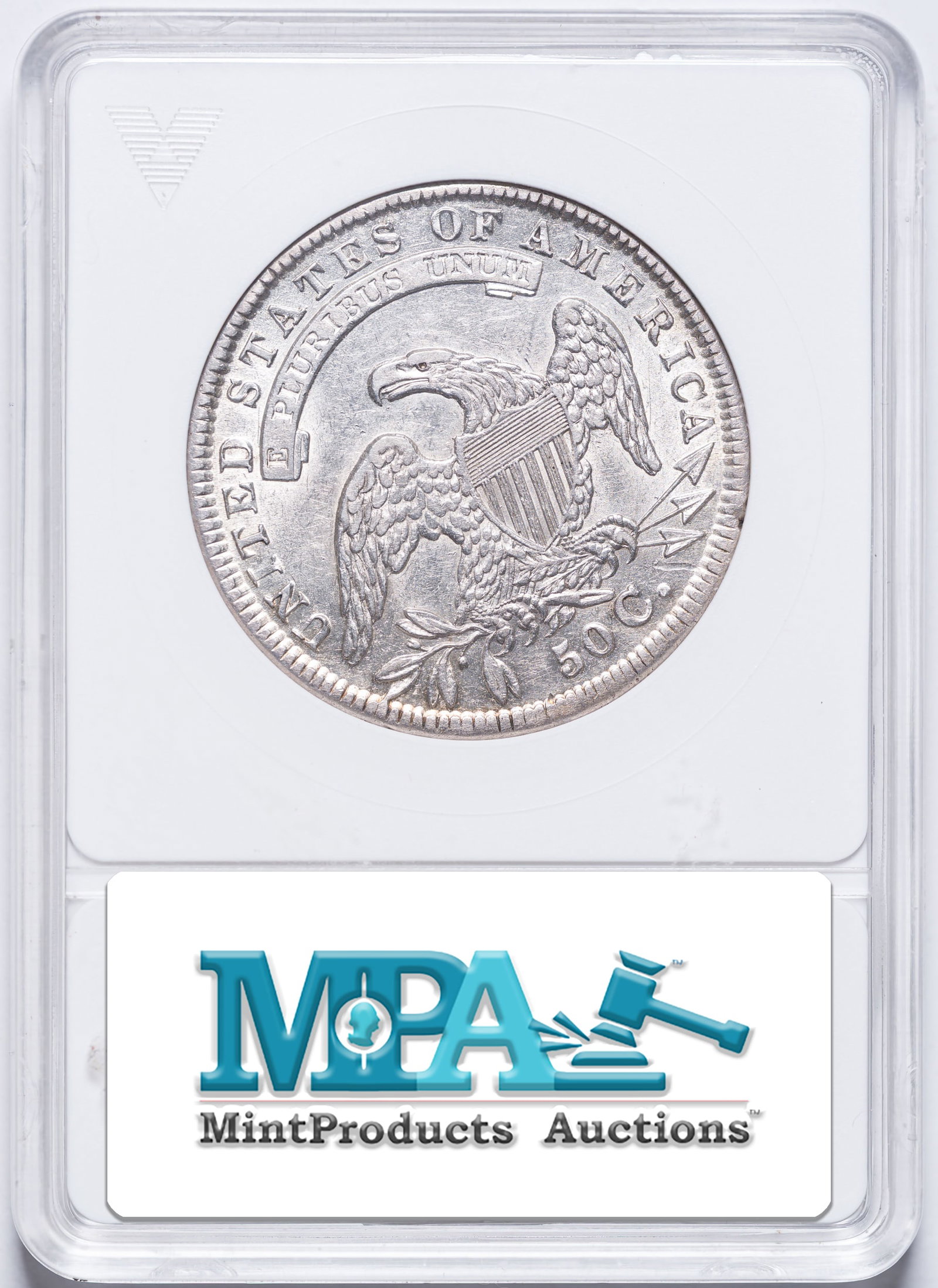ANACS AU-50 1834 Capped Bust Half Dollar - 2
