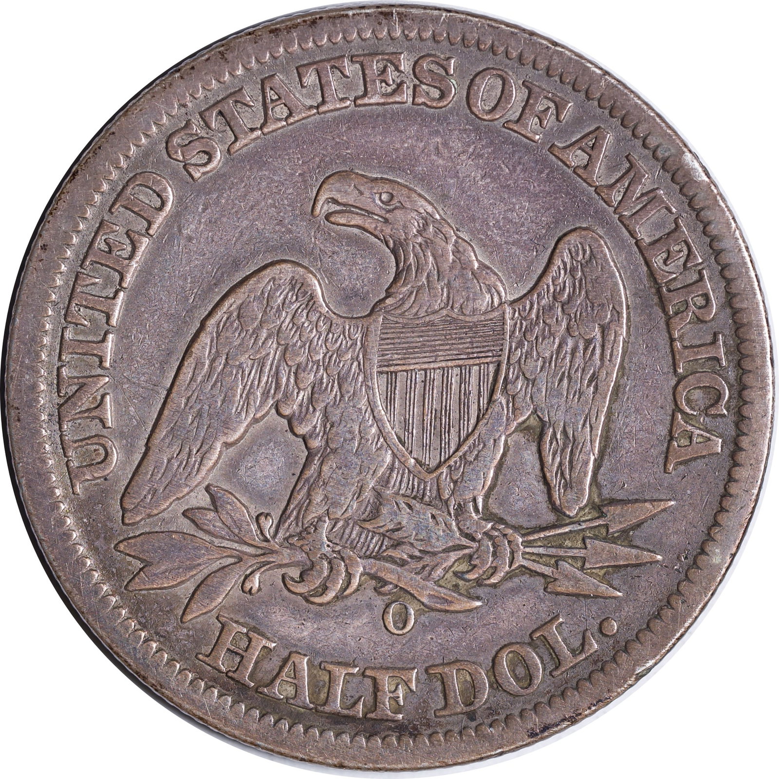 Fine to VF 1858-O Half Dollar - 2