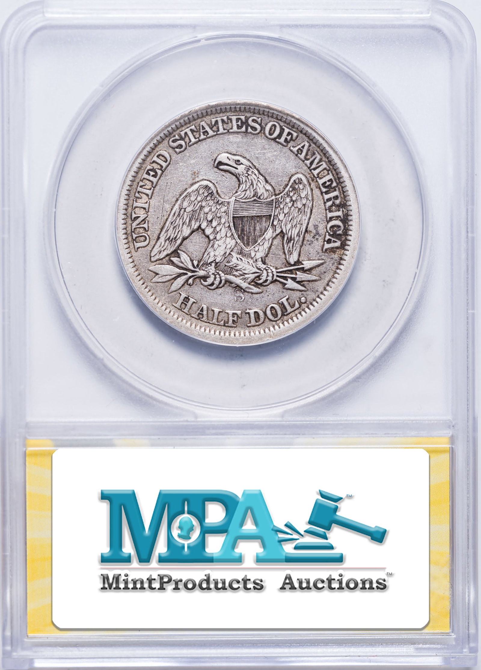 ANACS VF-30 1864-S Half Dollar - 2
