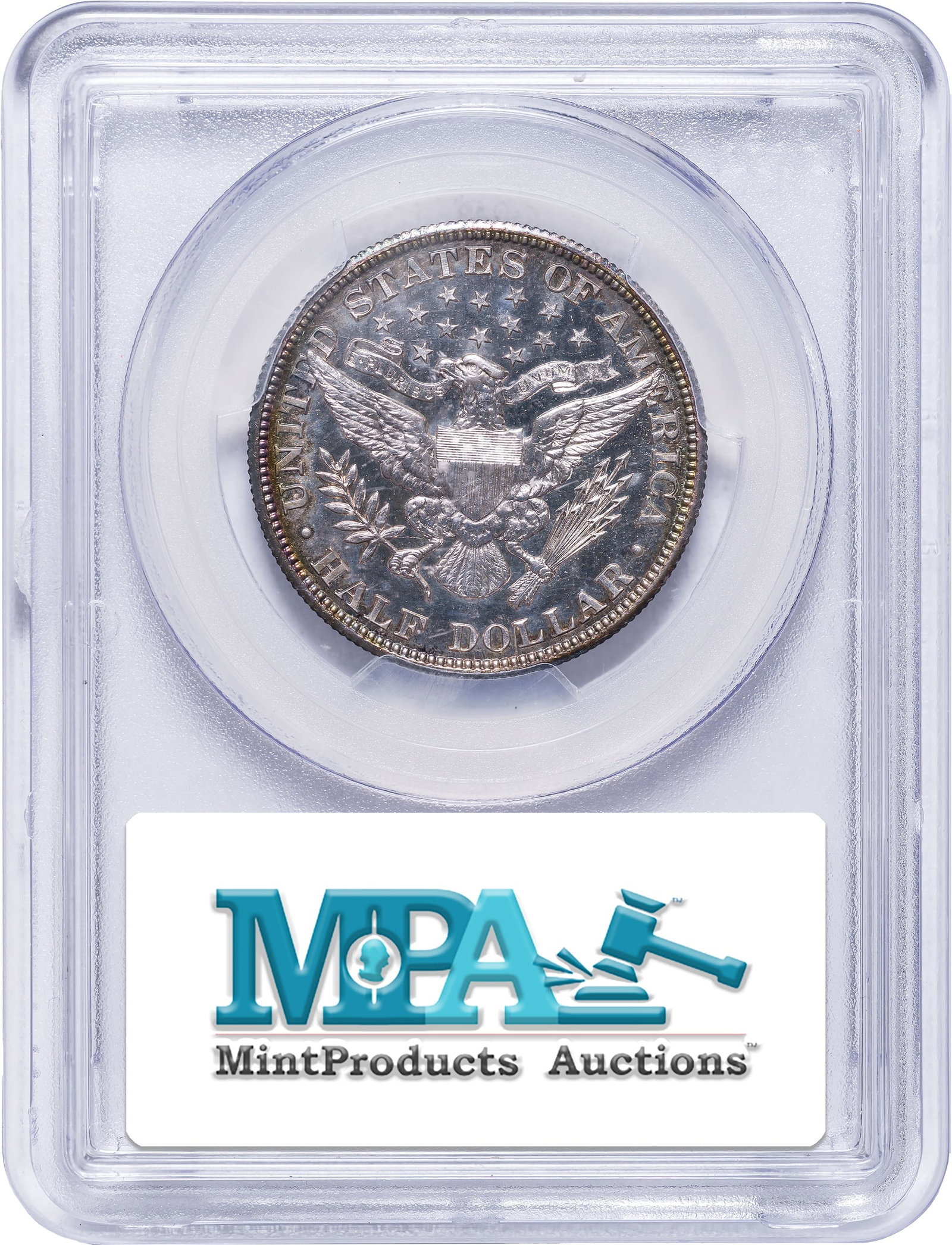 PCGS Proof-64 1907 Barber Half Dollar - 2