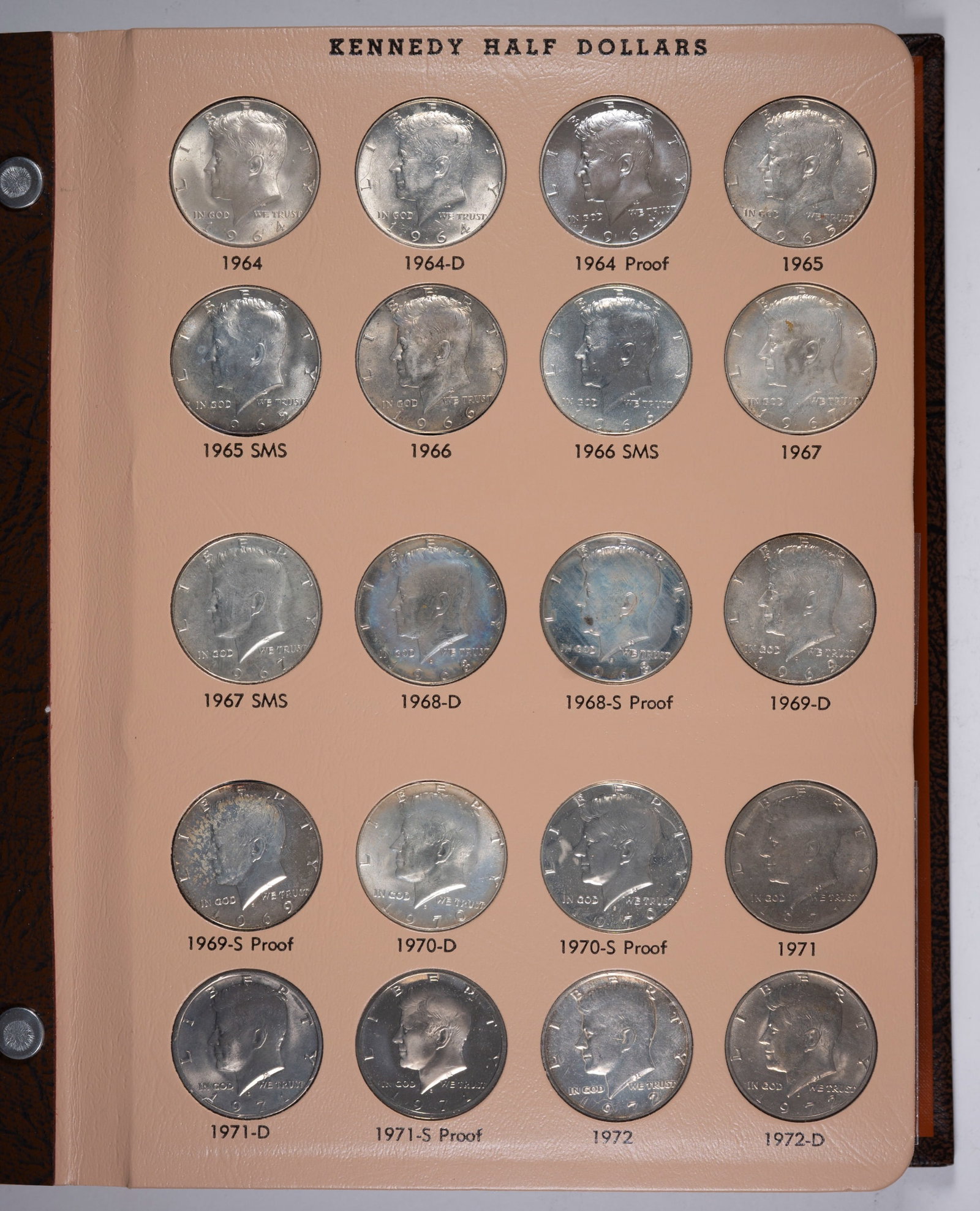 Complete 1964-2011 Kennedy Half Dollar Set (1 of 8)