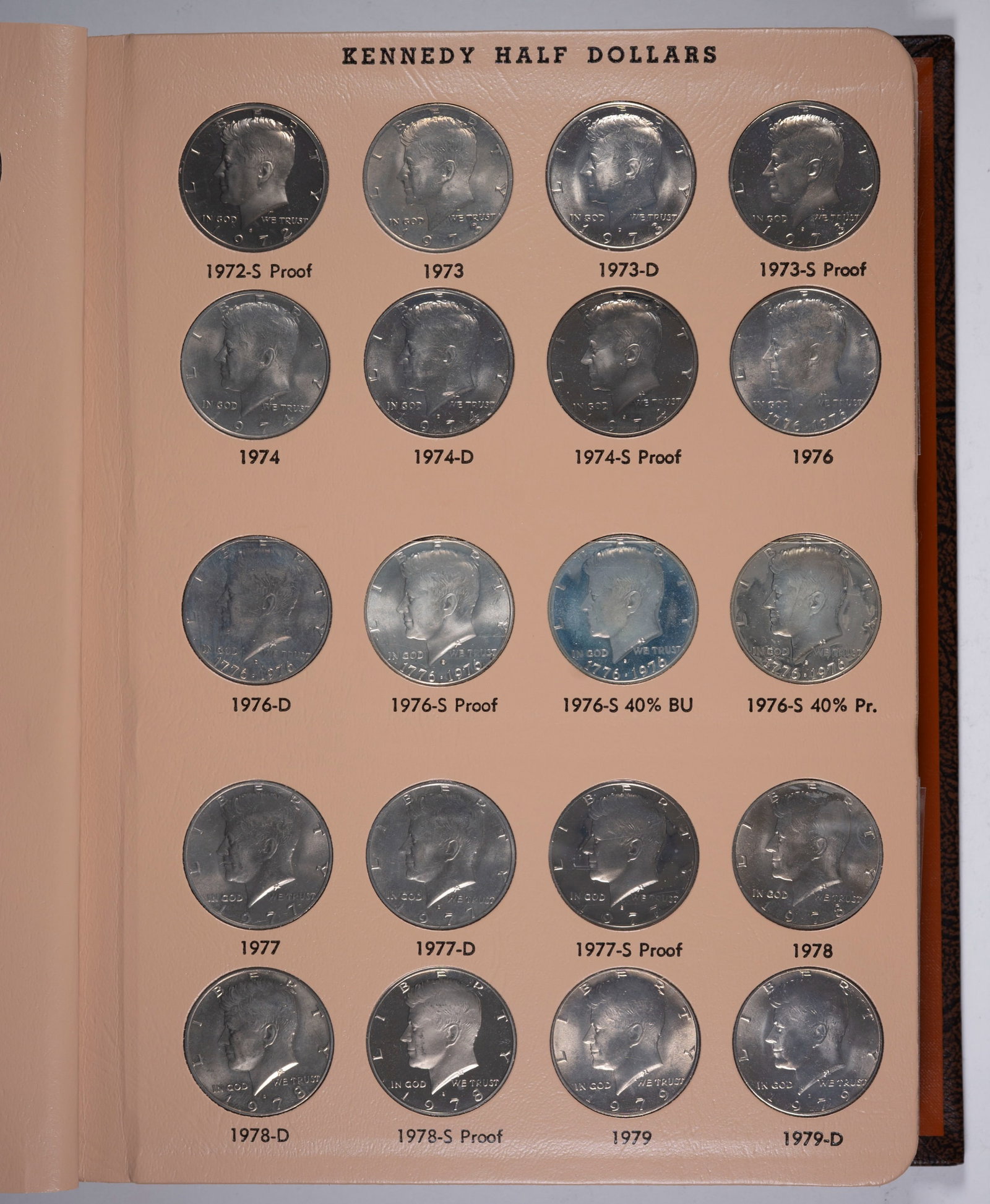 Complete 1964-2011 Kennedy Half Dollar Set - 2