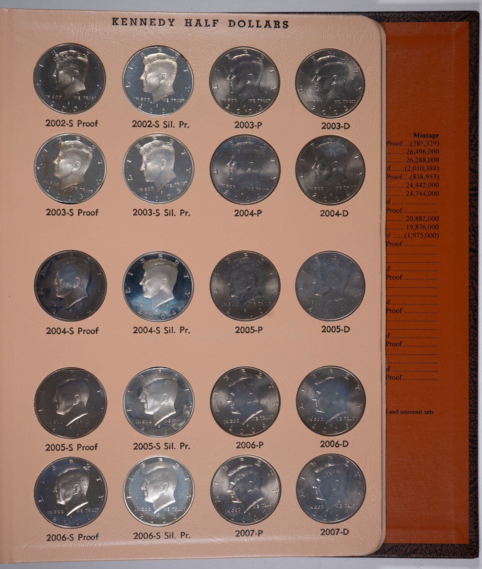 Complete 1964-2011 Kennedy Half Dollar Set - 7