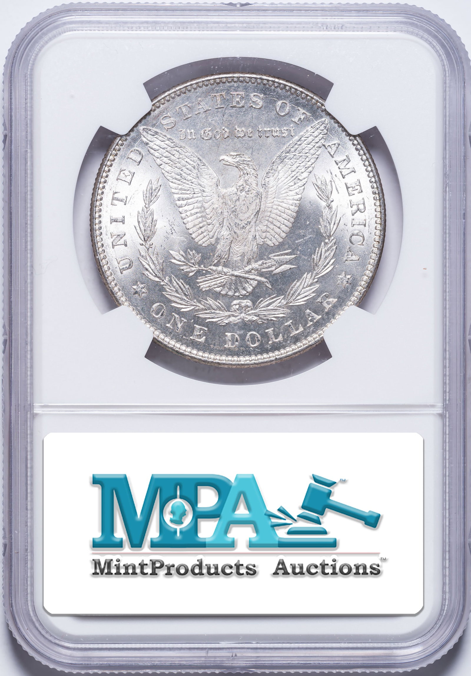 NGC MS-63 1878 7/8TF Morgan Dollar - 2
