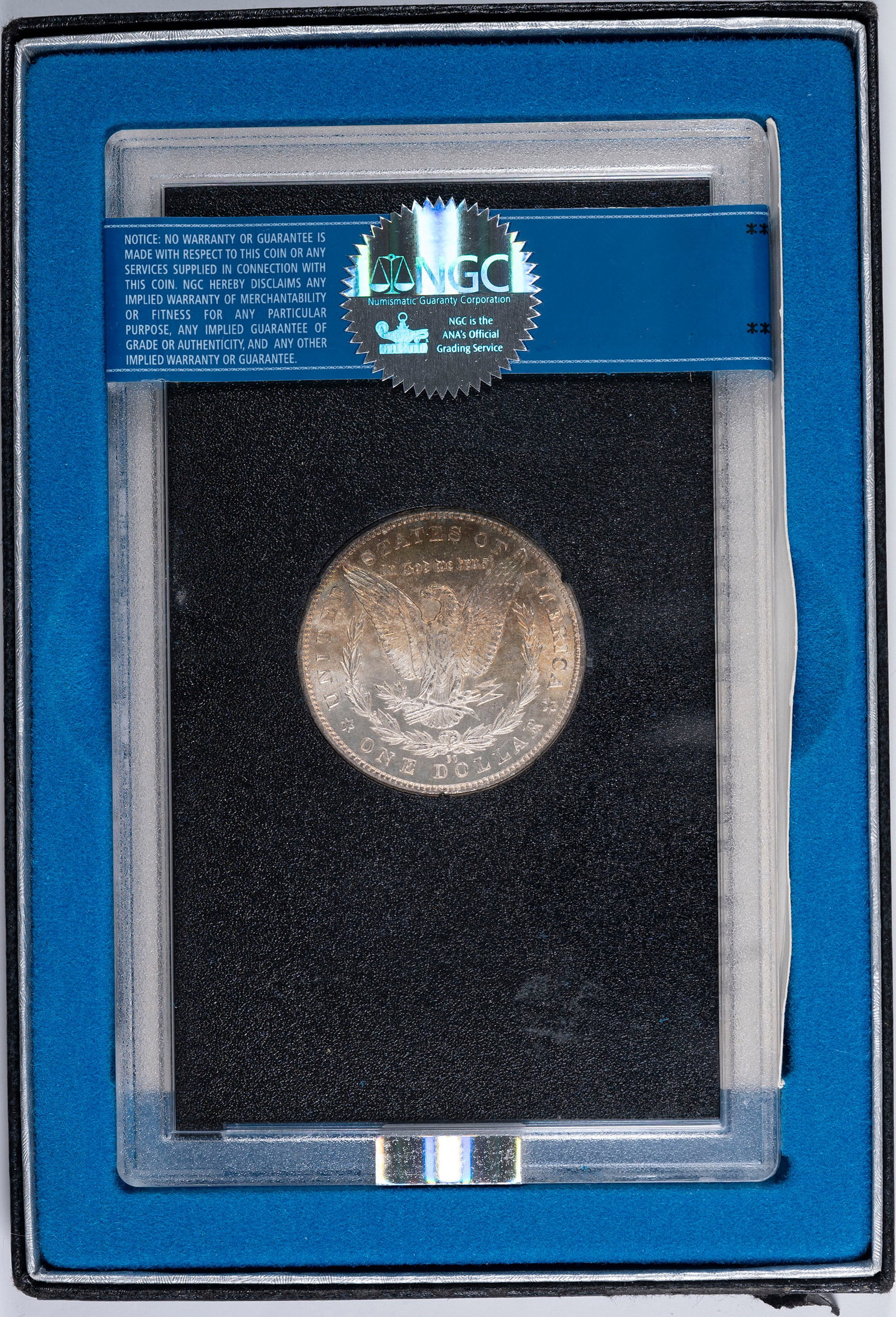 NGC MS-63* 1883-CC GSA Morgan Dollar - 2