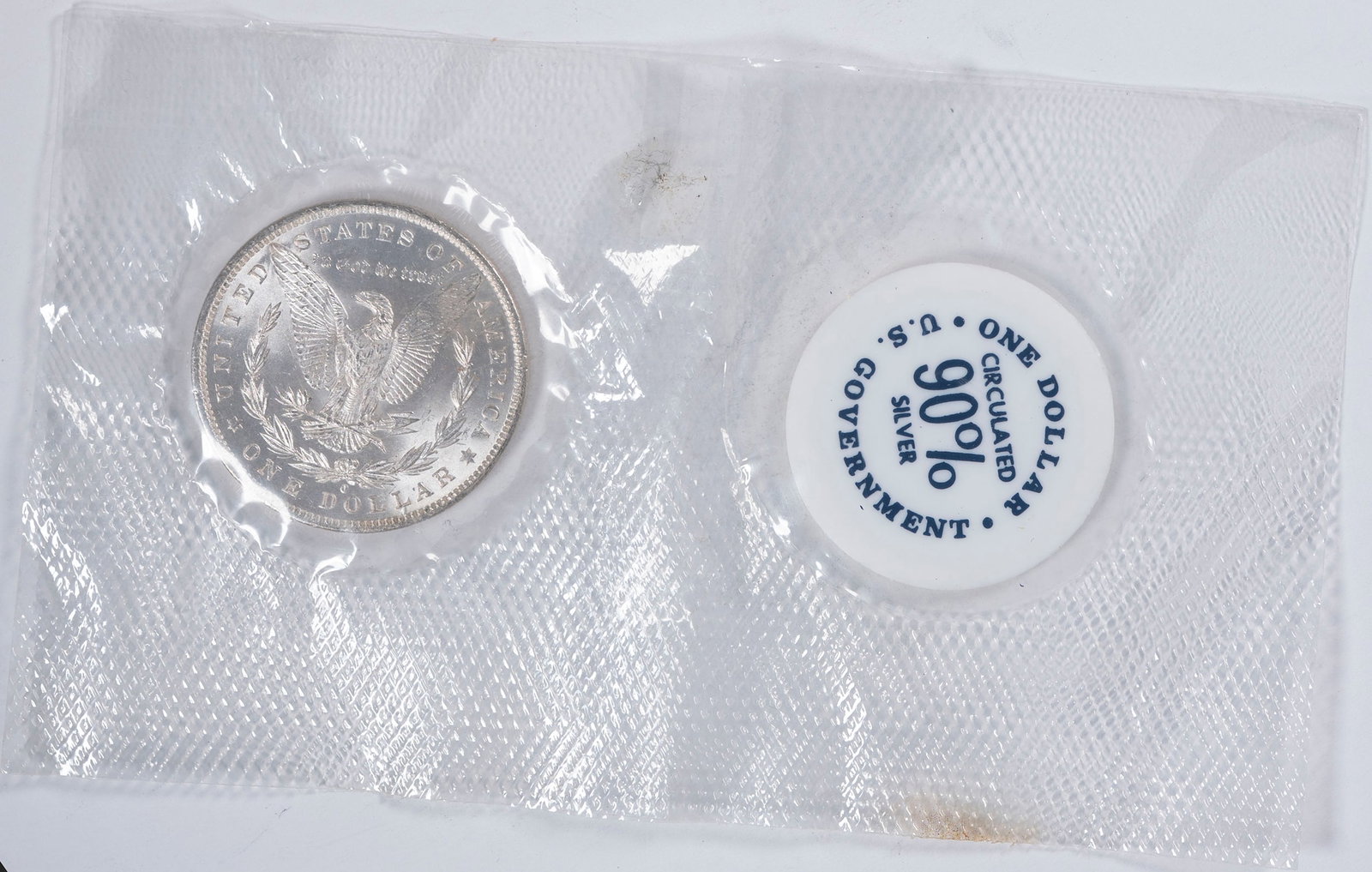 Choice MS-64 1884-O Pliofilm GSA Morgan Dollar - 2