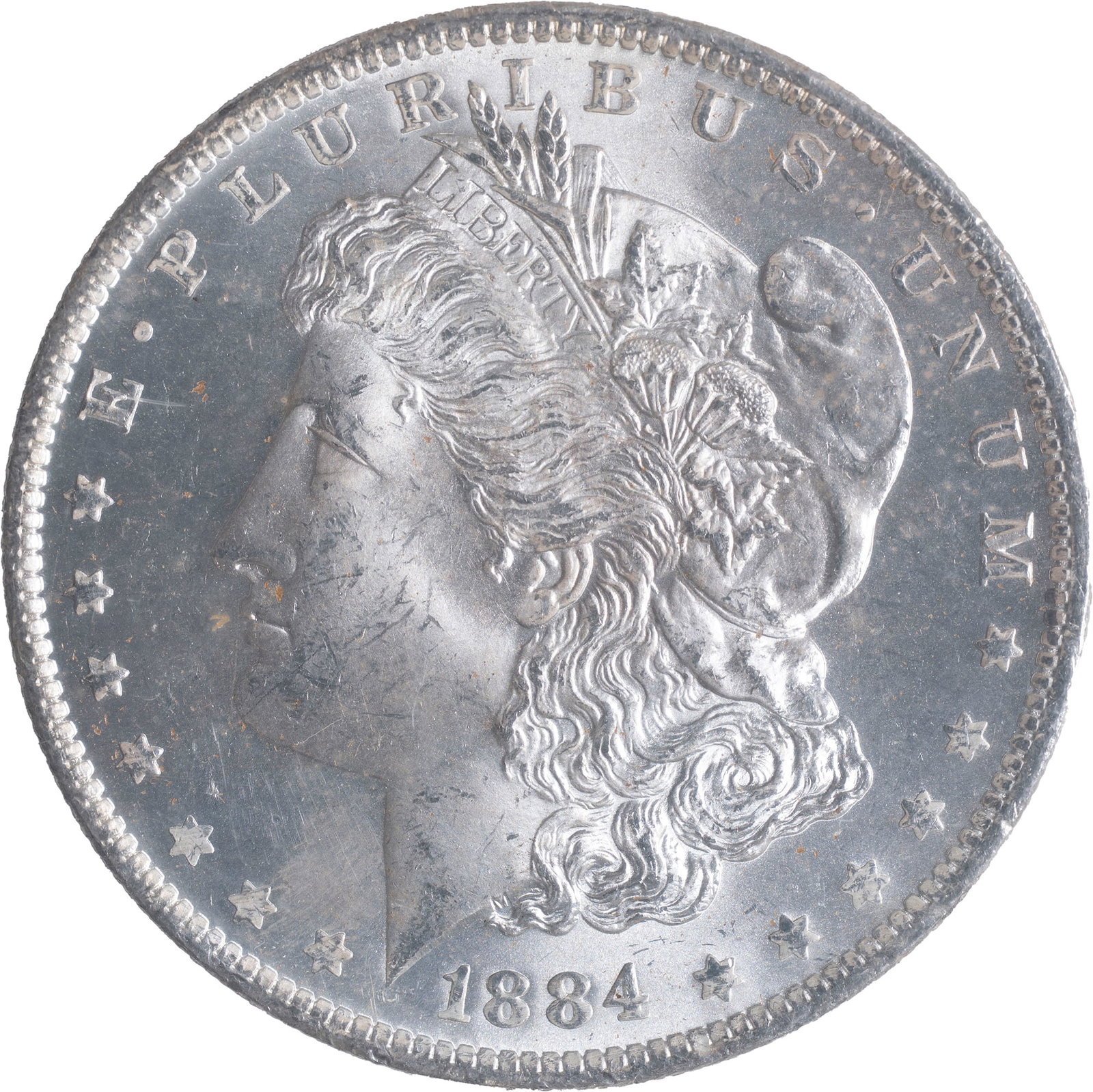 Choice MS-64 1884-O Pliofilm GSA Morgan Dollar - 3