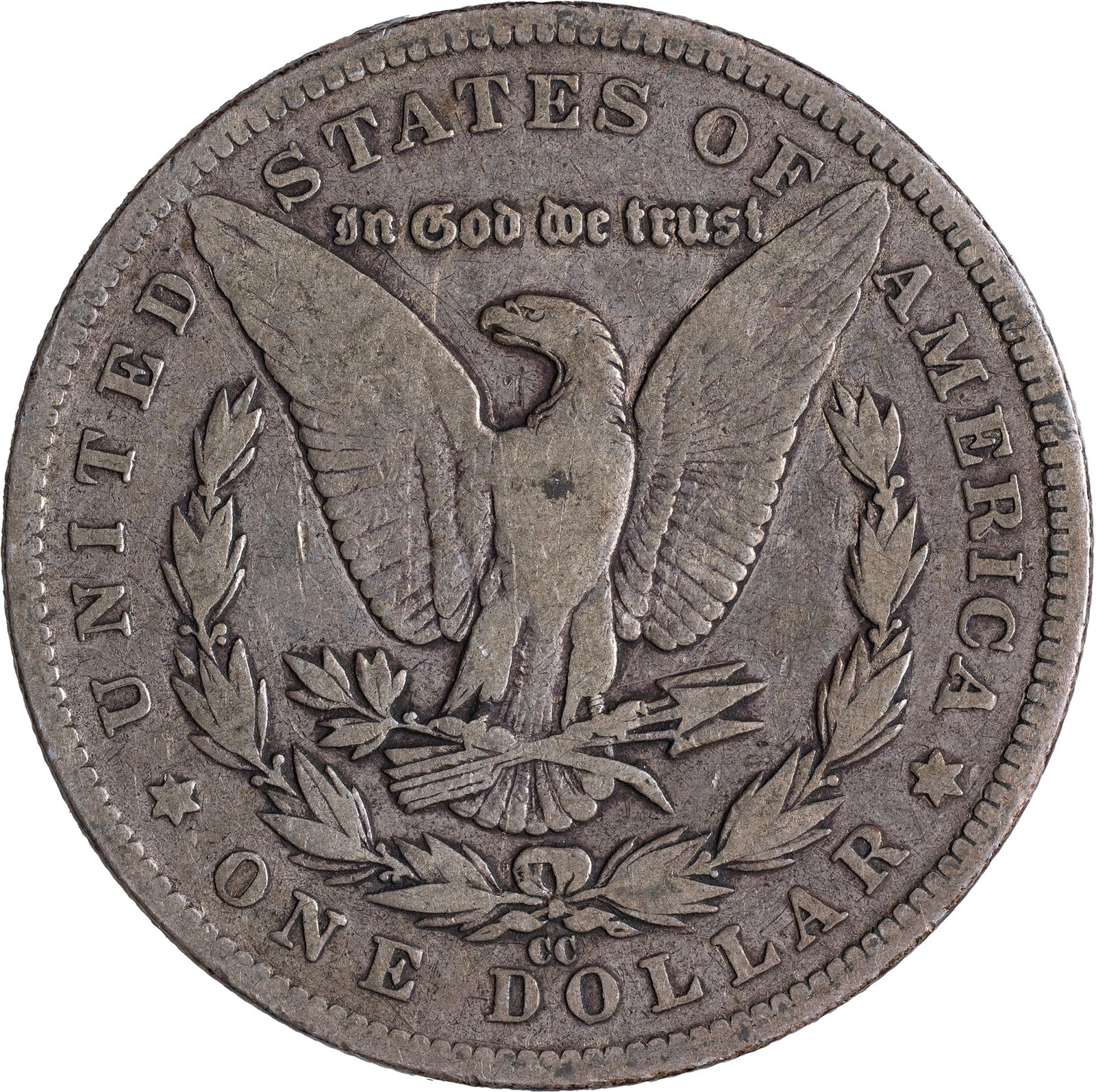 Fine-12 1884-CC Morgan Dollar - 2