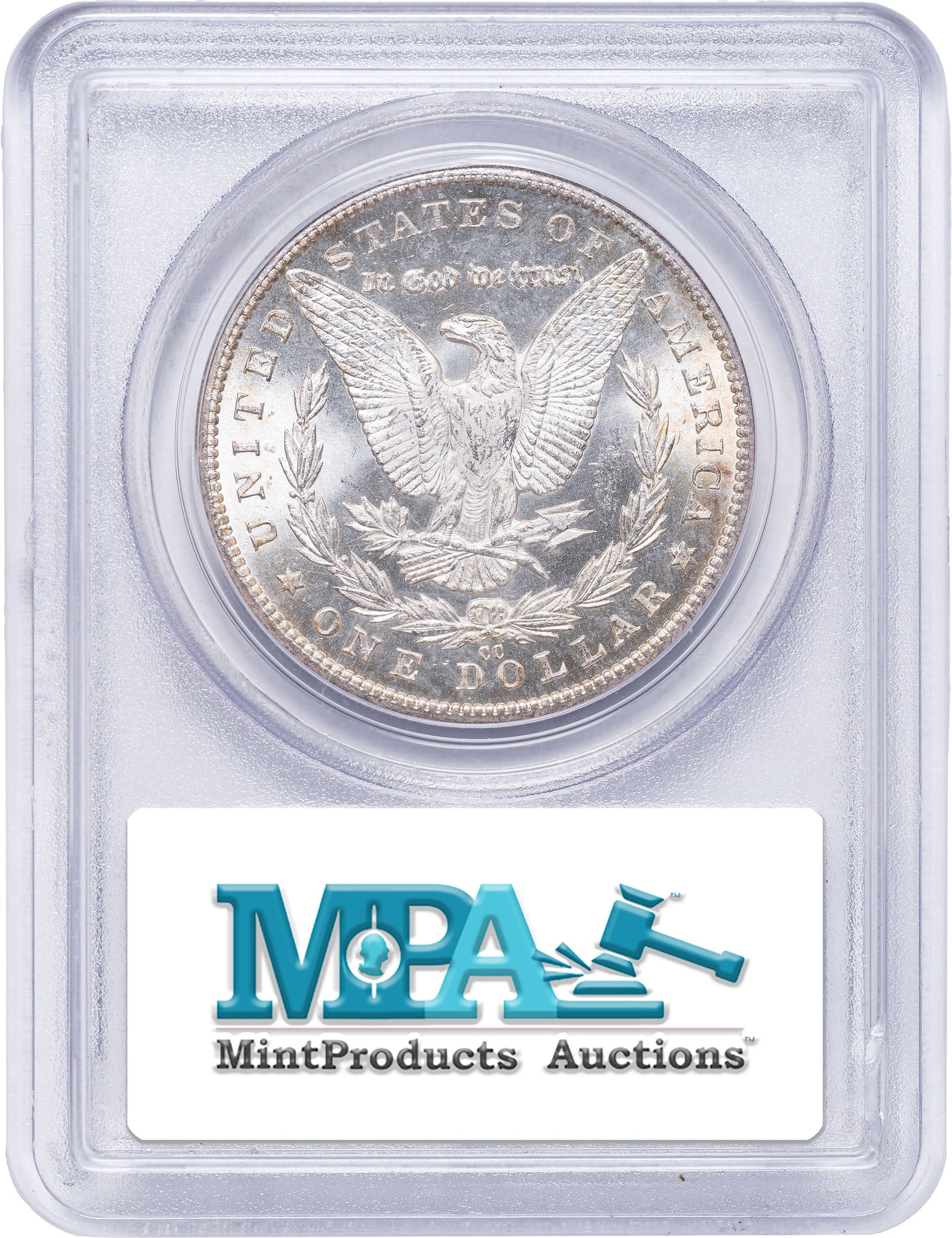 PCGS MS-64 CAC 1884-CC Morgan Dollar - 2