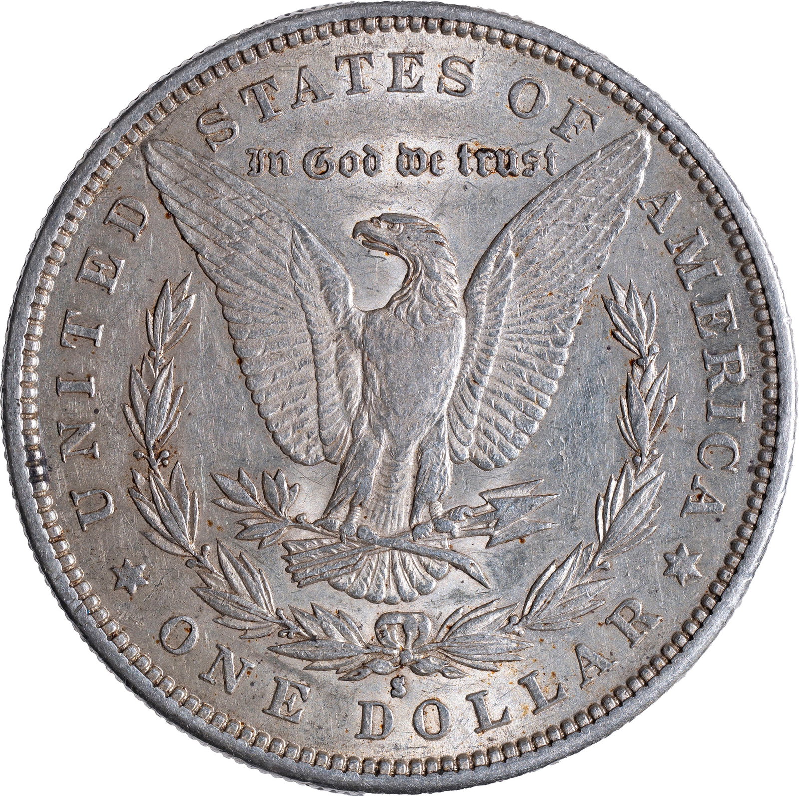 AU-50 1884-S Morgan Dollar - 2
