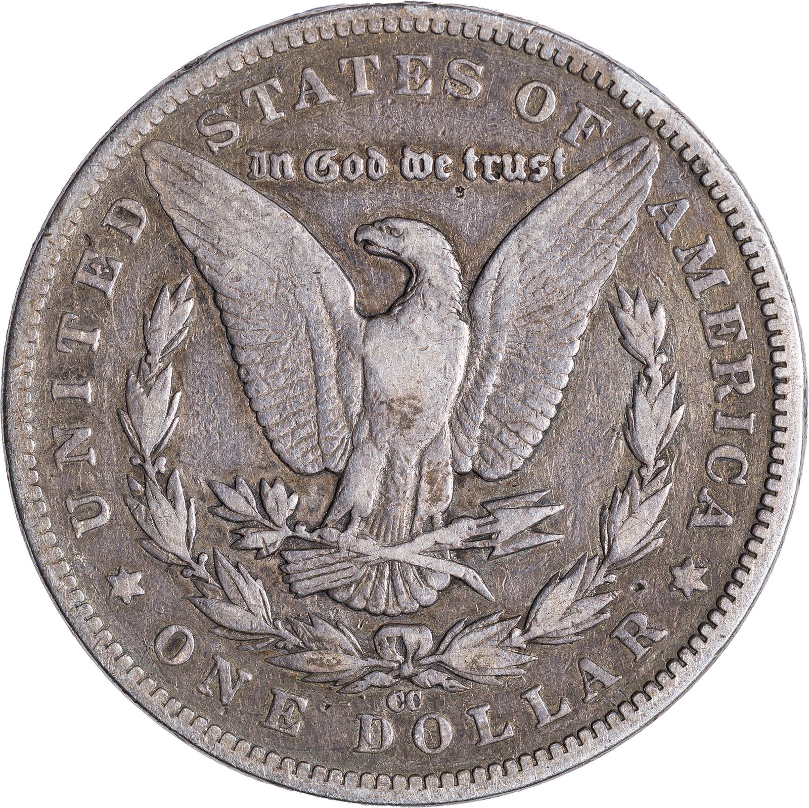 Fine-12 1891-CC Morgan Dollar - 2