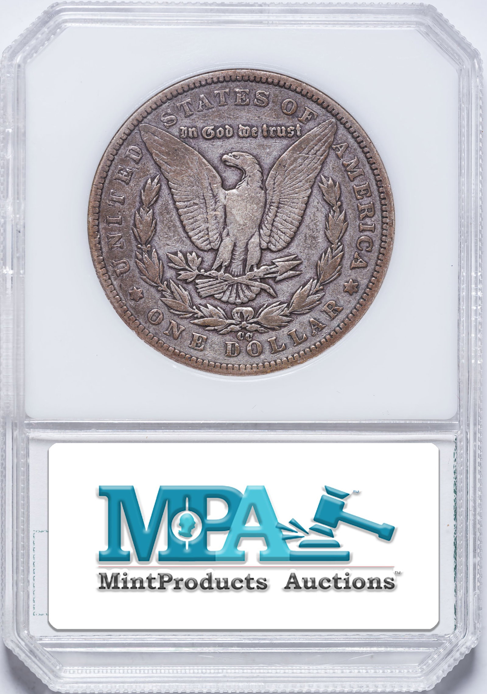 PCI Fine-15 1893-CC Morgan Dollar - 2