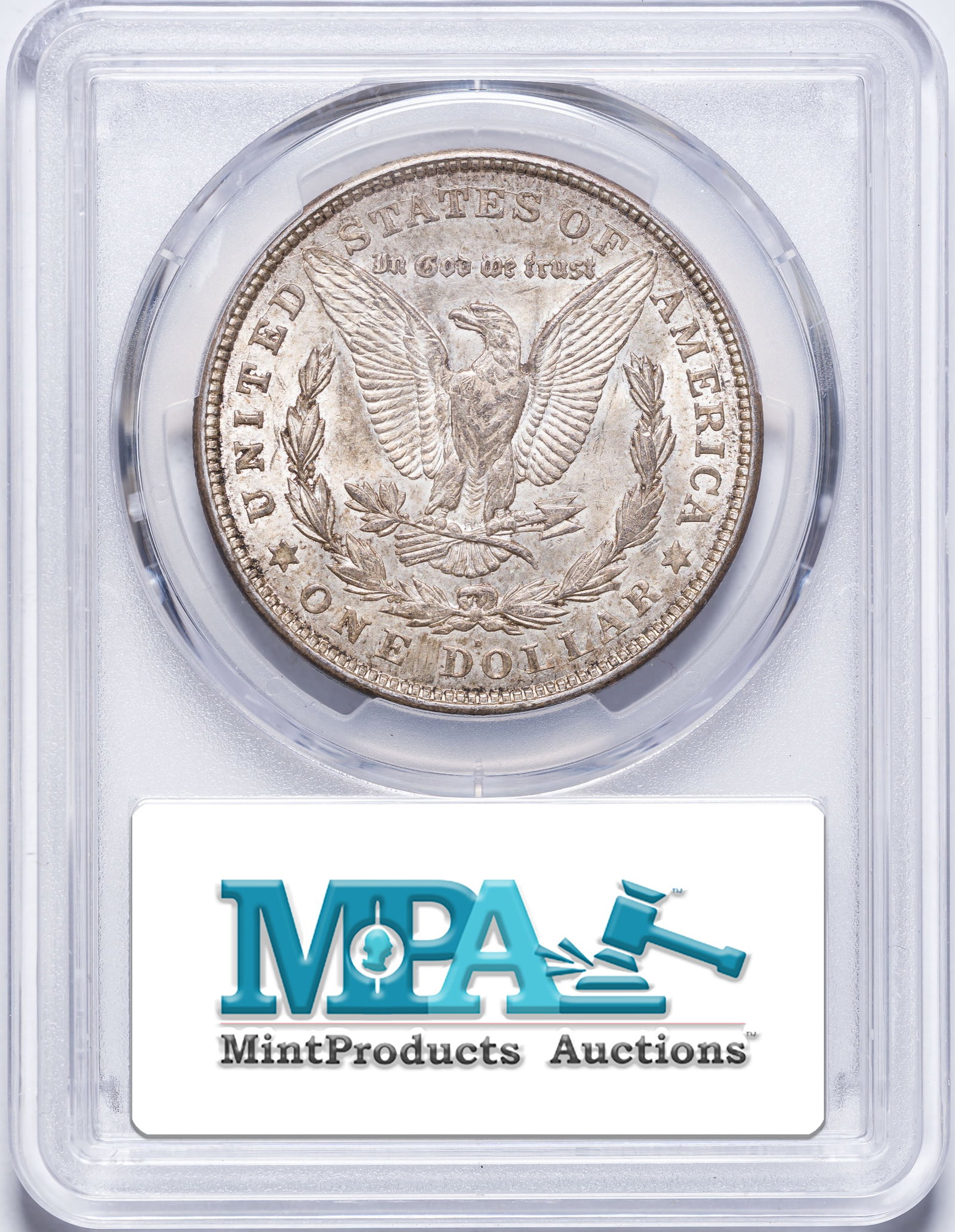 PCGS MS-63 1921-D Morgan Dollar - 2