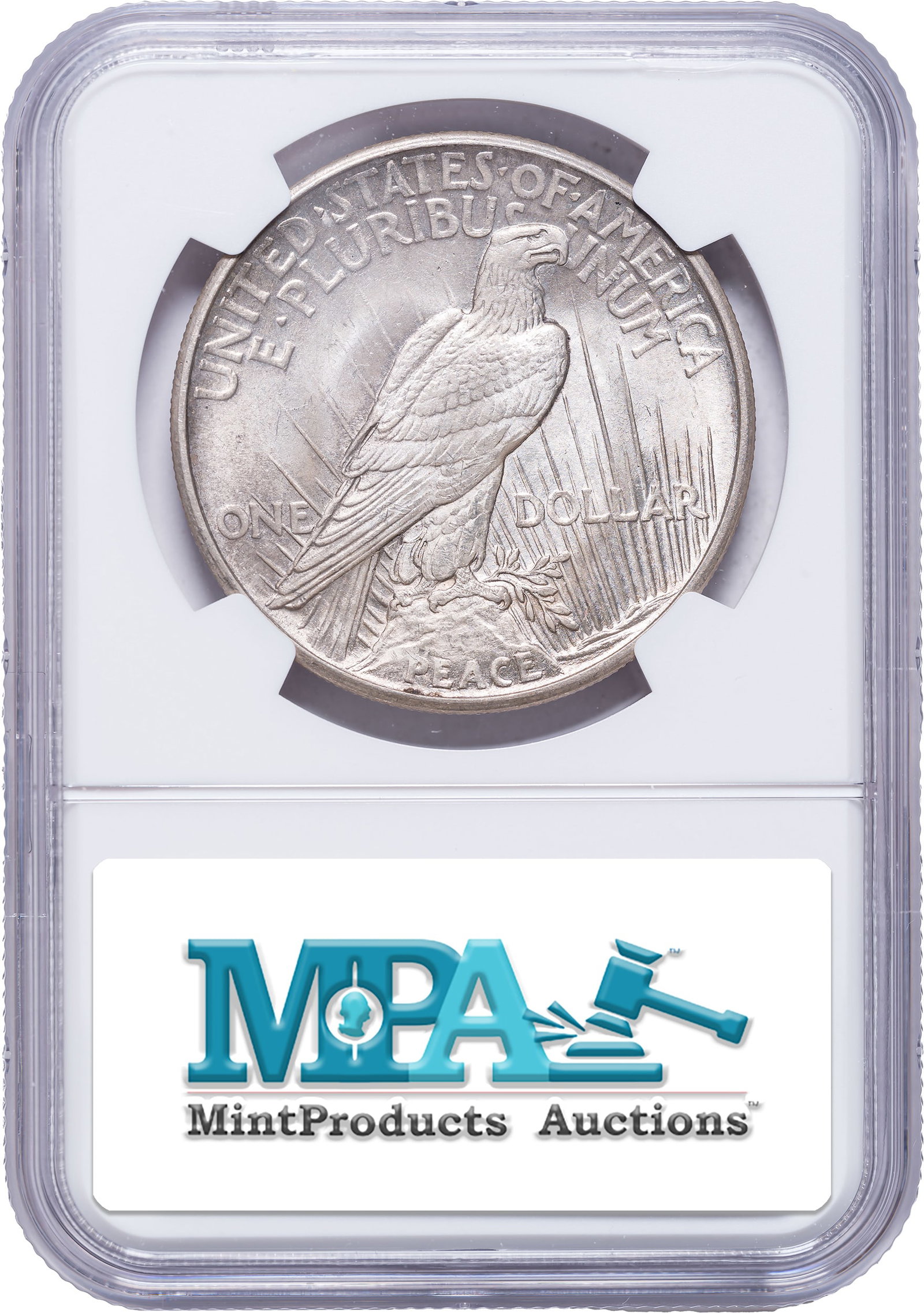 NGC MS-64 1921 Peace Dollar - 2