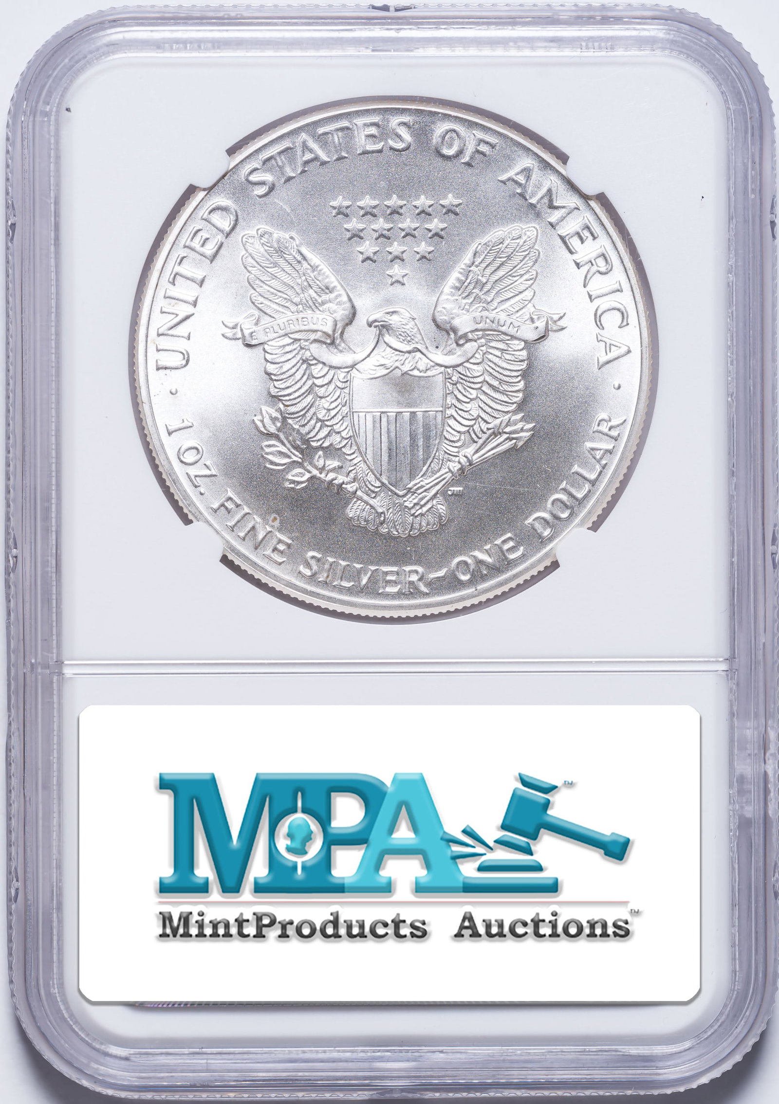 NGC MS-69 1986 American Eagle Silver $1 - 2