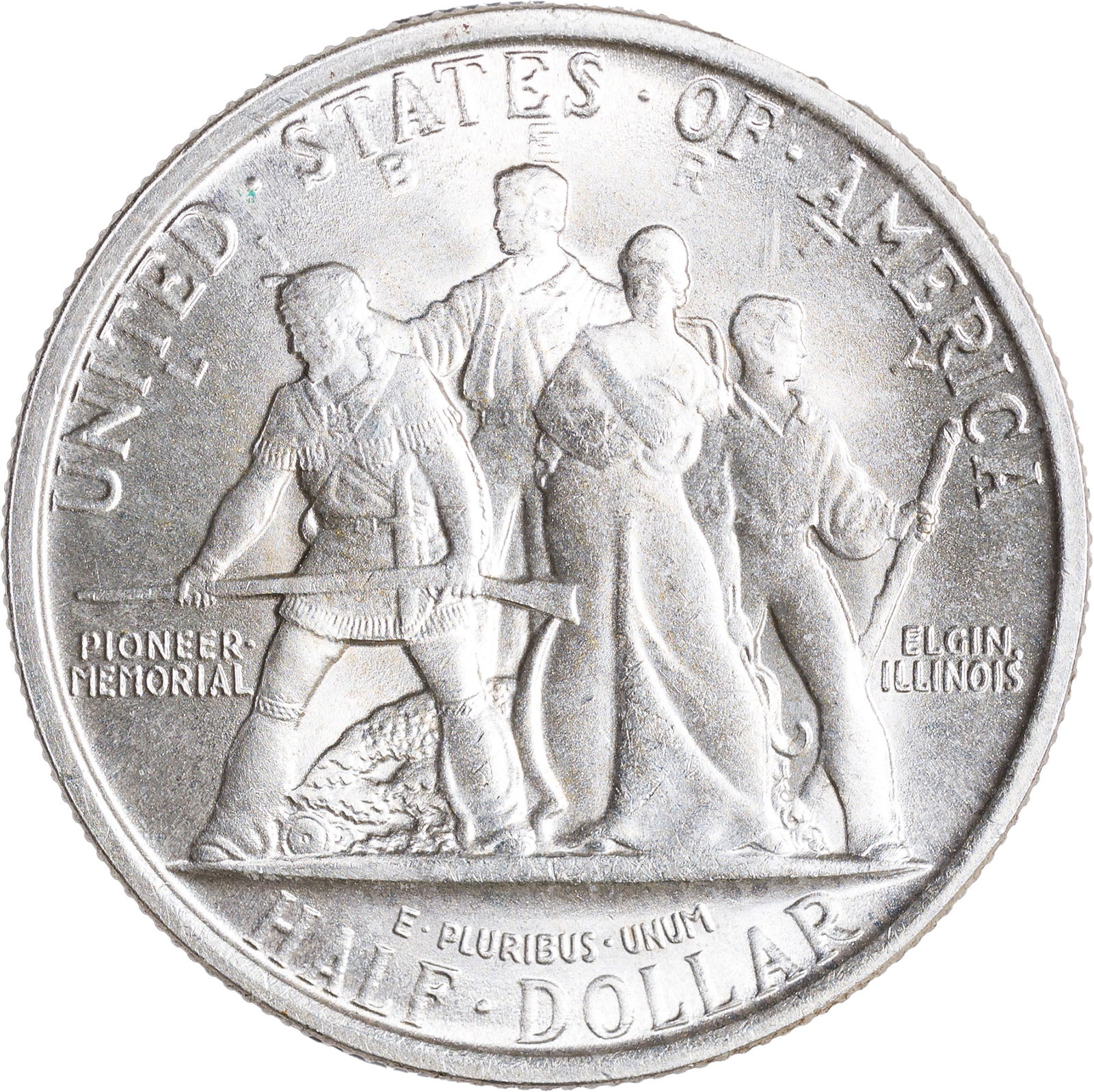 Gem MS-65 1936 Elgin Half Dollar - 2