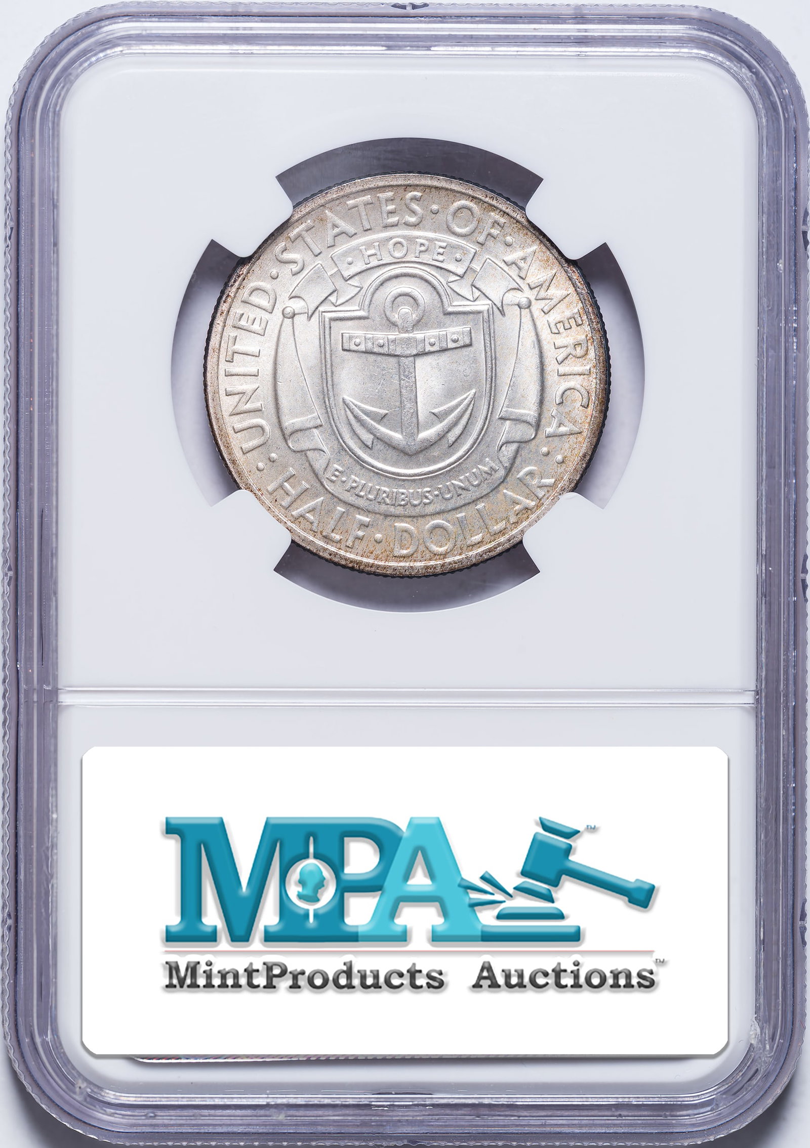 NGC MS-66 1936 Rhode Island Half Dollar - 2
