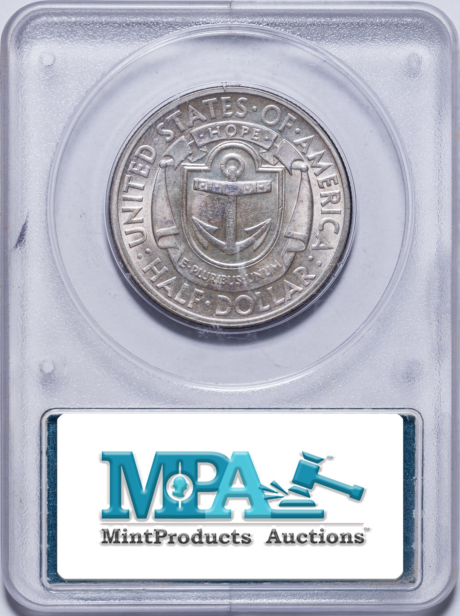 PCGS MS-63 1936-S Rhode Island Half Dollar - 2