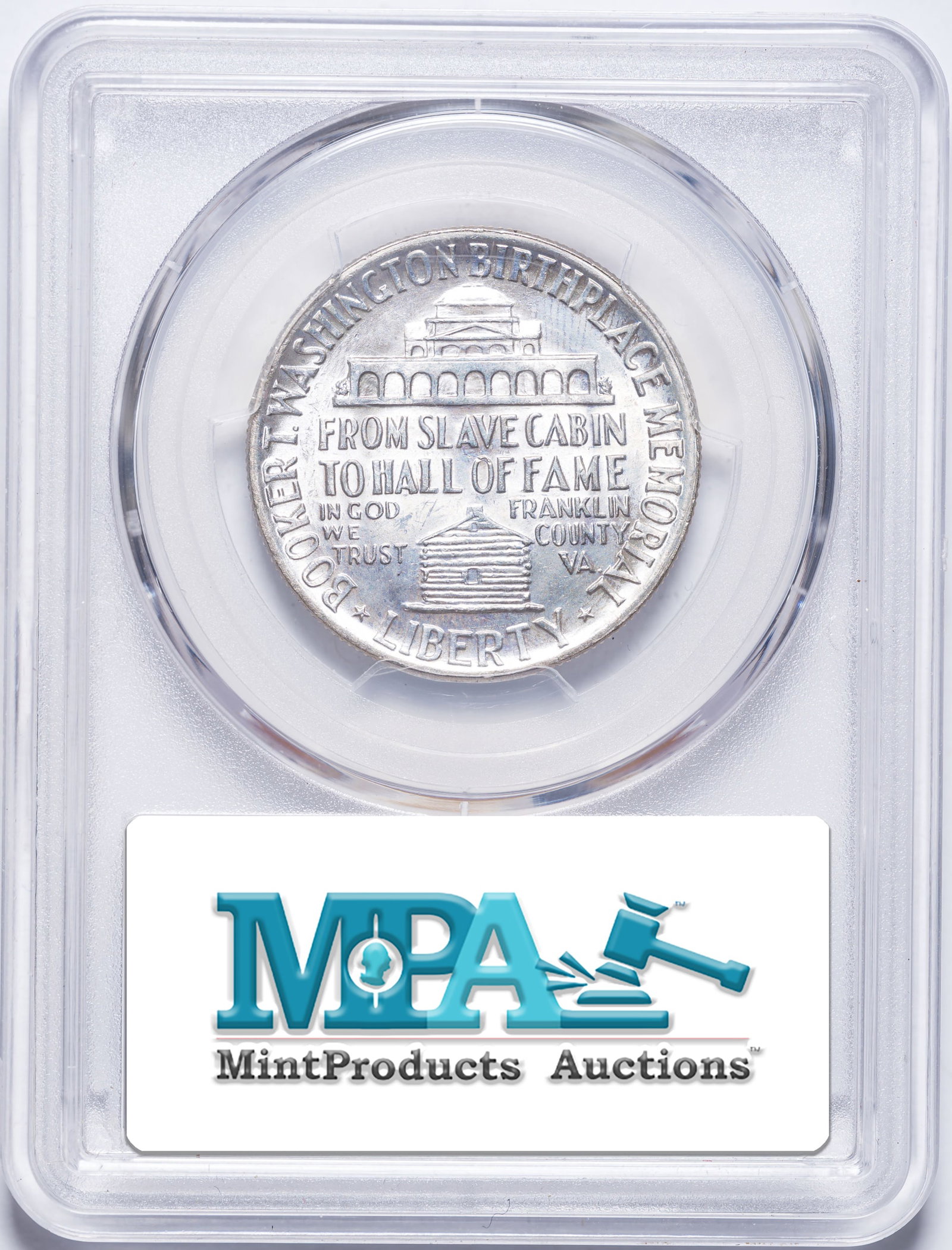 PCGS MS-66 1946 B.T. Washington Half Dollar - 2