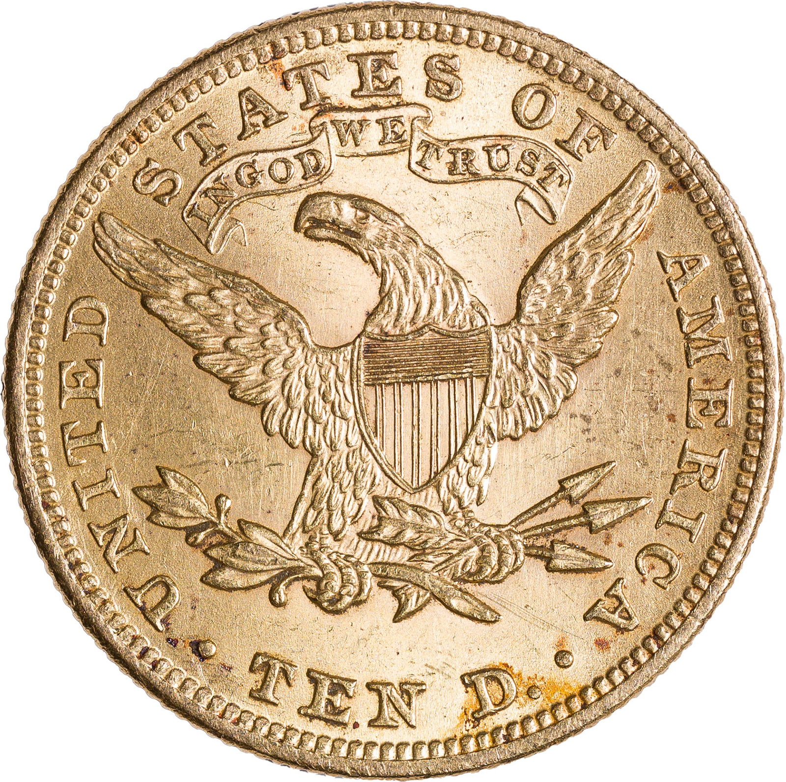 MS-62+ 1901 $10 Gold Liberty - 2