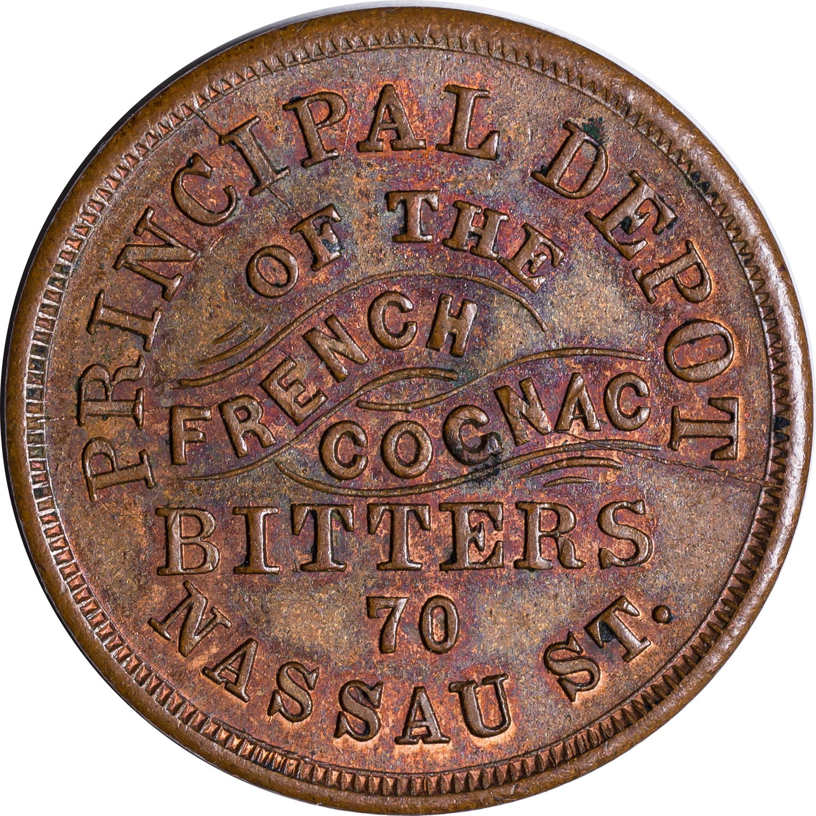 MS-62 BN Undated Store Card Civil War Token - 2