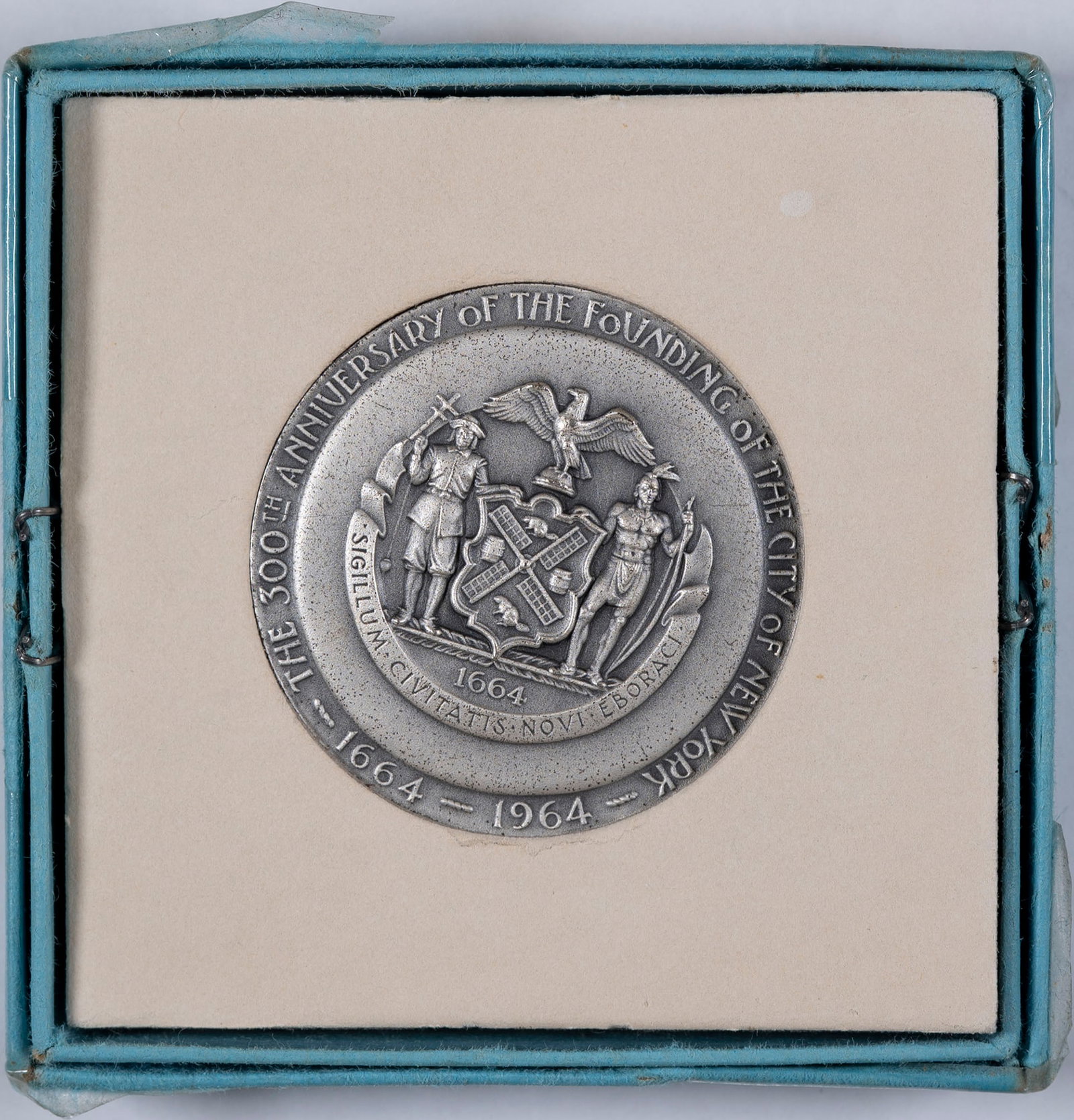 1964 New York World's Fair Silver Medal - 2