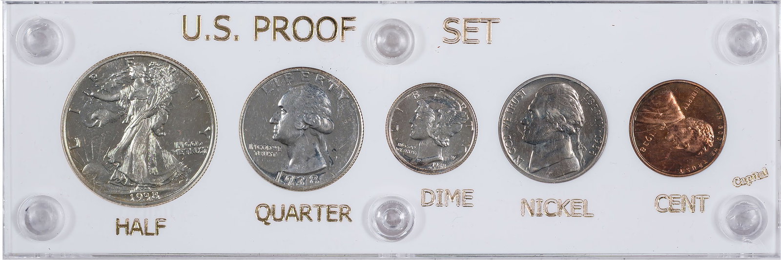 Impressive 1938 Proof Set (1 of 2)