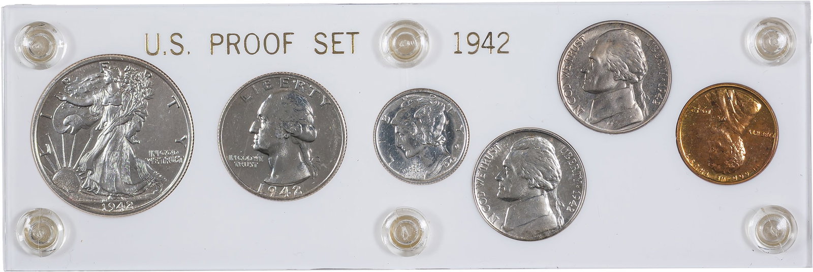 Gem 1942 Six-Piece 1942 Proof Set (1 of 2)