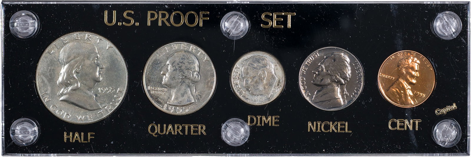 Gem 1955 Proof Set (1 of 2)