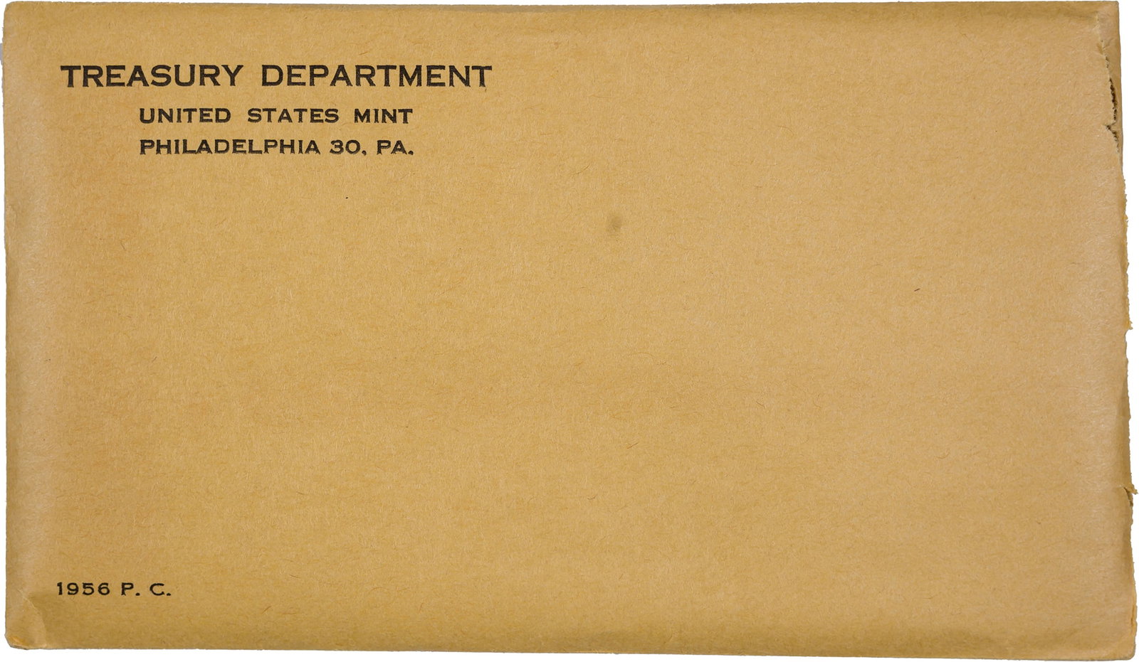 Gem 1956 Proof Set: In original government packing envelope.