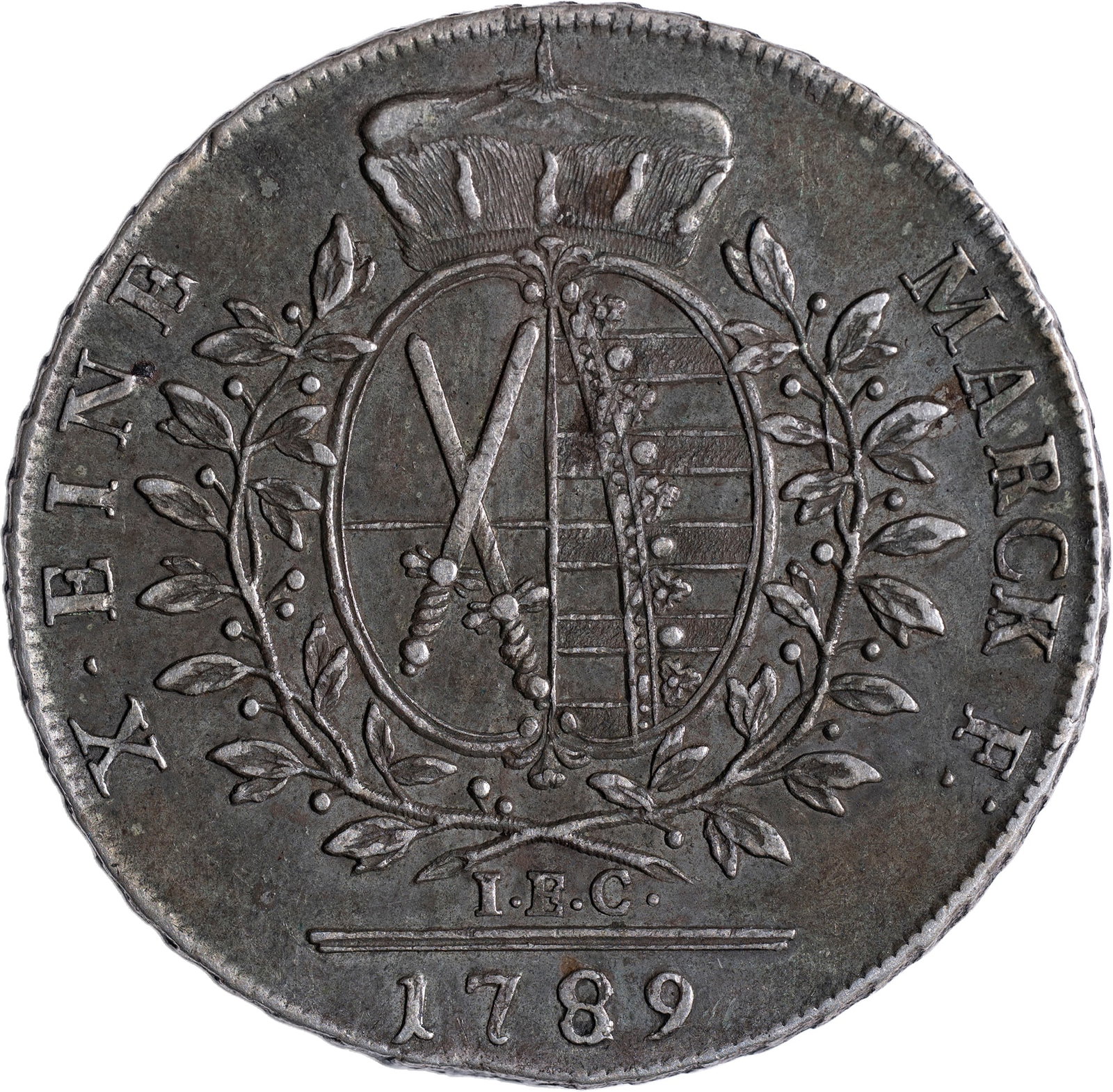 German States. EF-40 1789 Thaler - 2