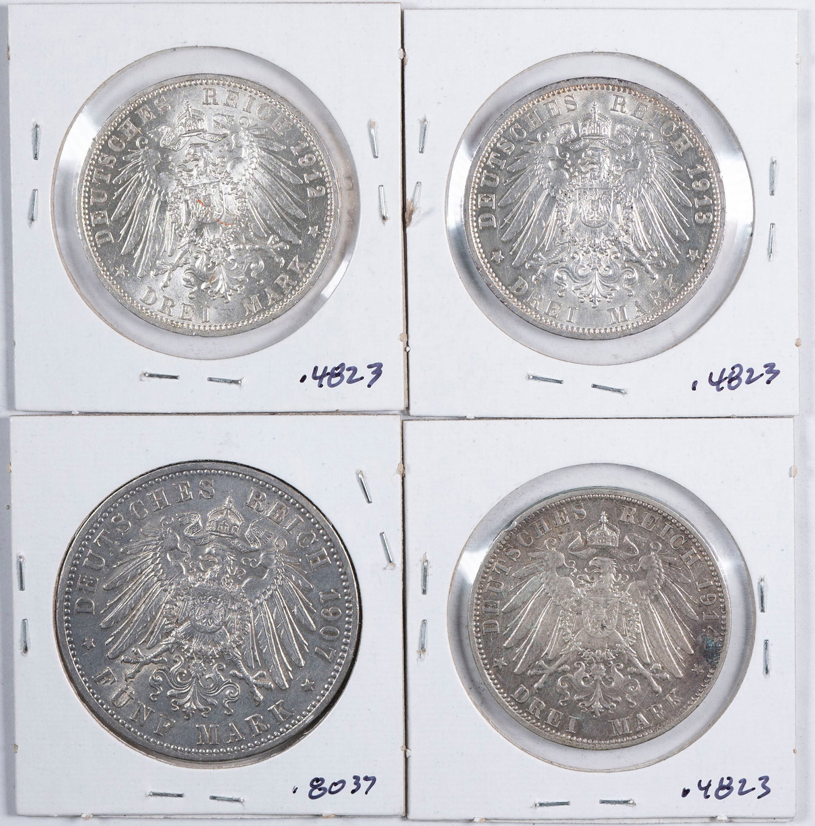 German States. Silver Quartet - 2