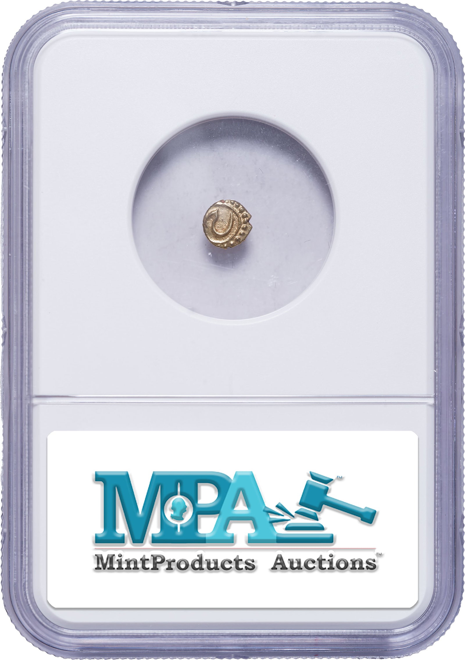 India. Mysore. NGC MS-63 1789 Gold Fanam - 2