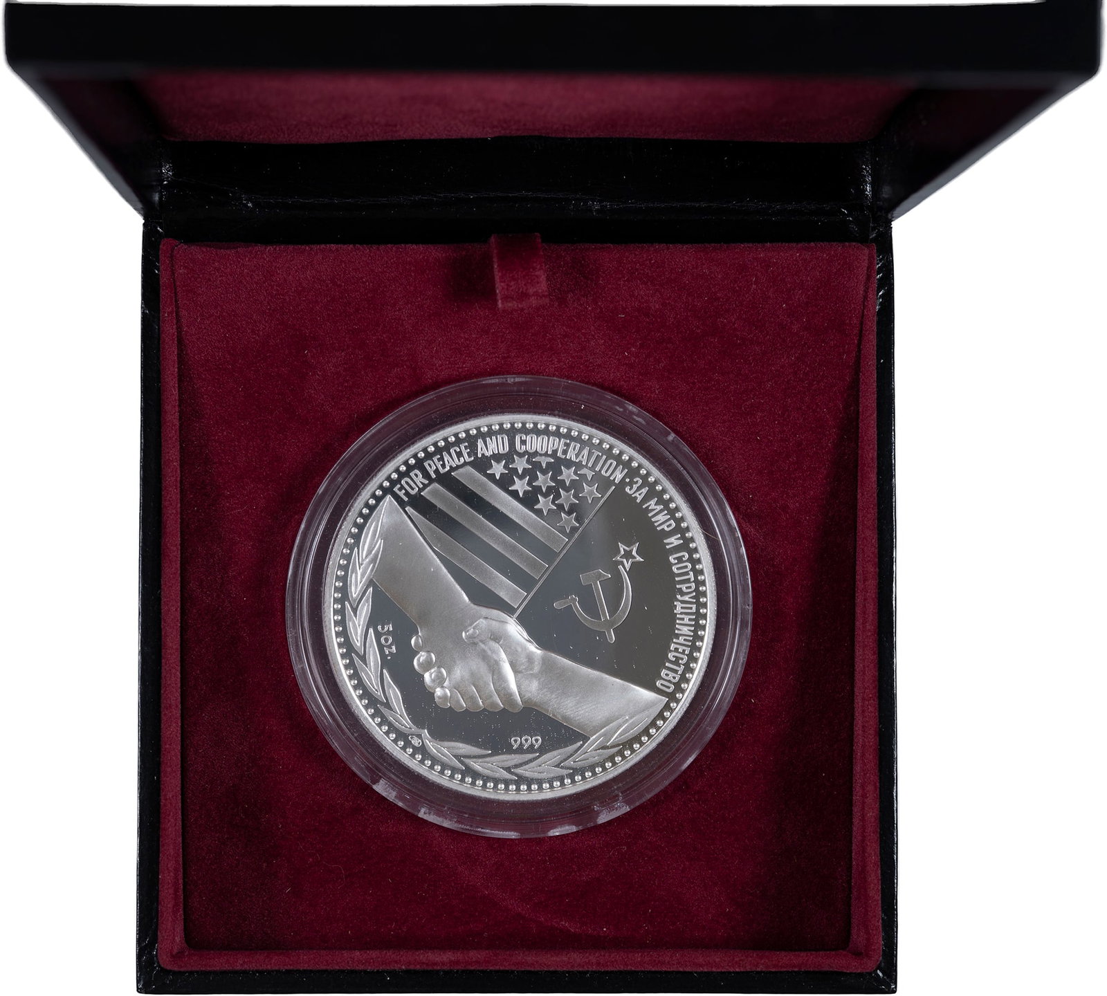 Russia. 1987 Proof 5 Ounce Silver - 2